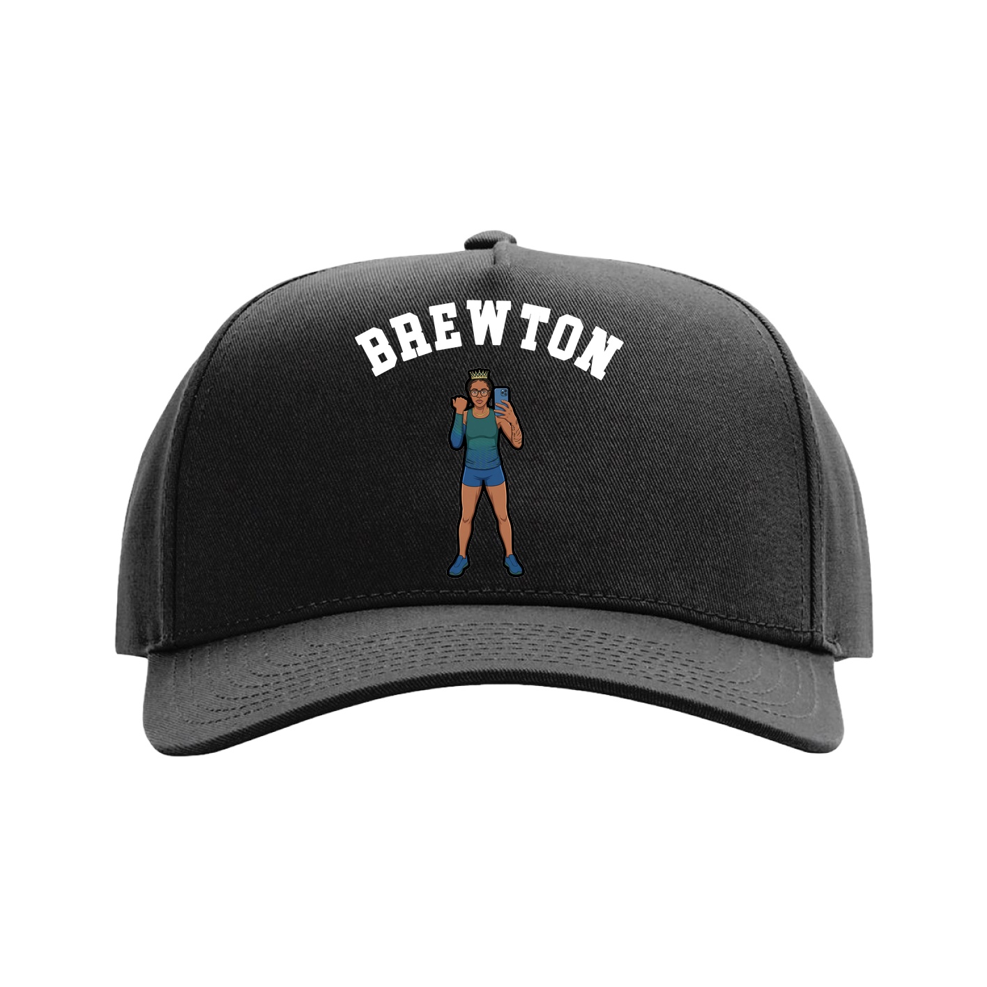 Full Fabric Five-Panel Champ Cap
