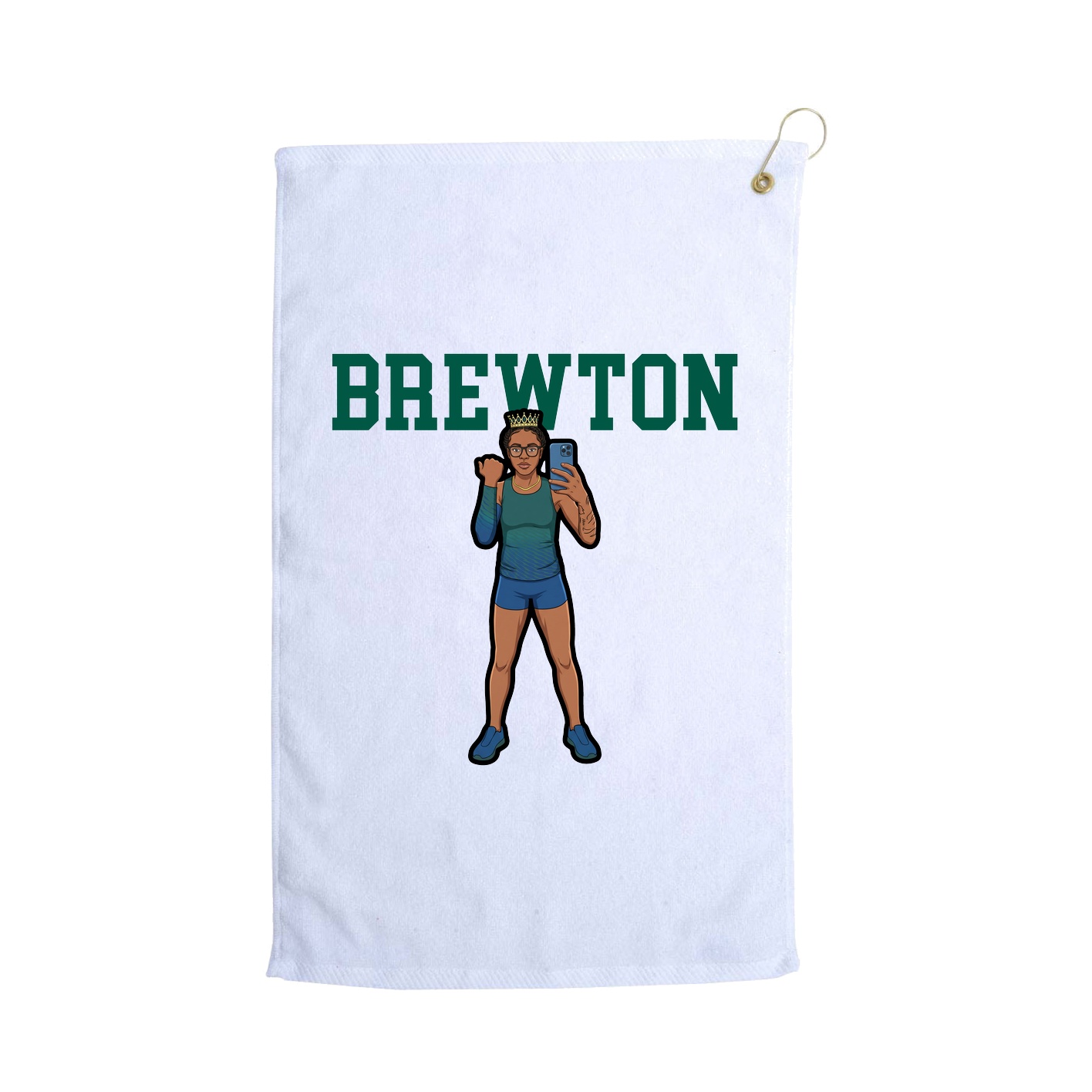 Golf Towel — Shirsey in White