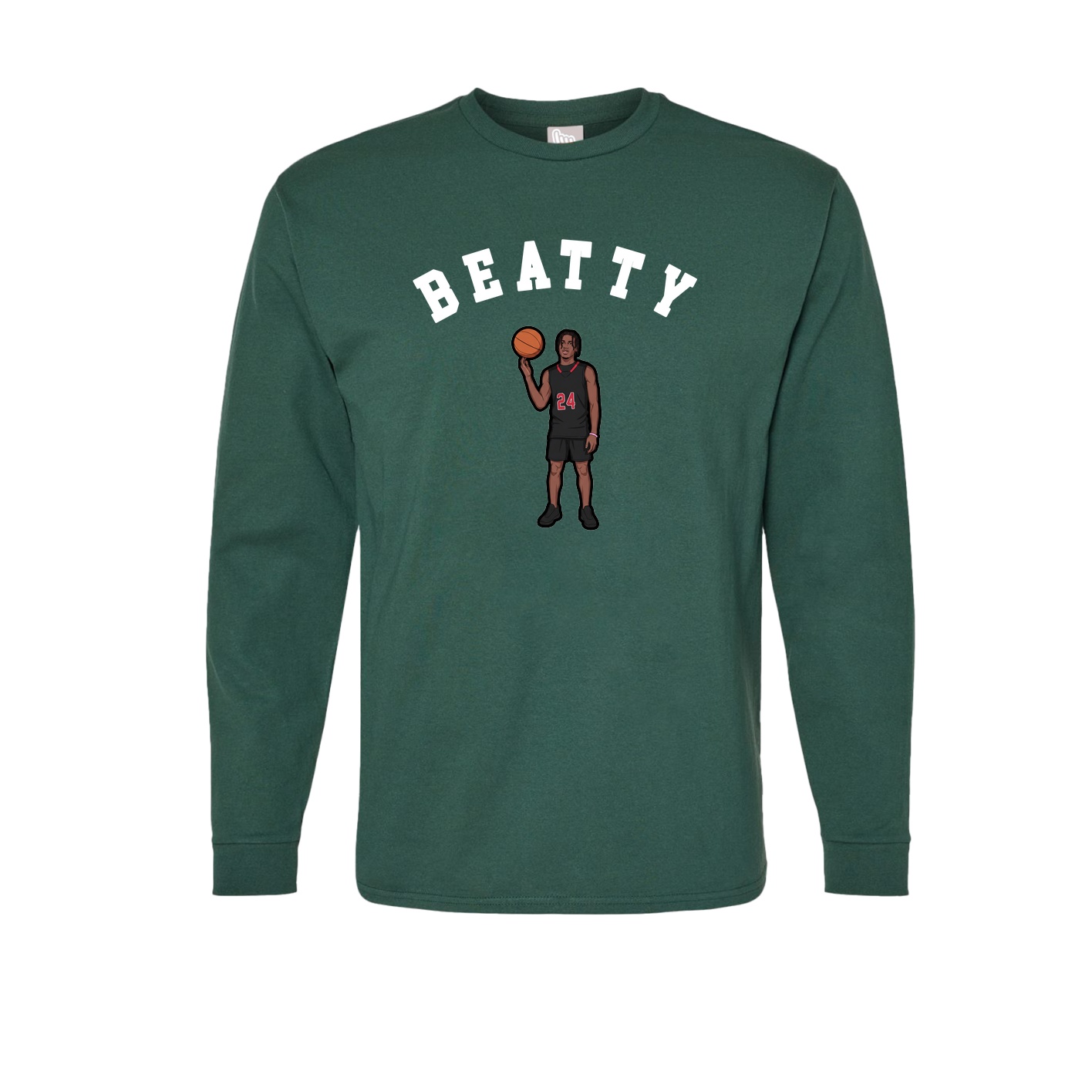 Long Sleeve Tee — Shirsey Arch in Green