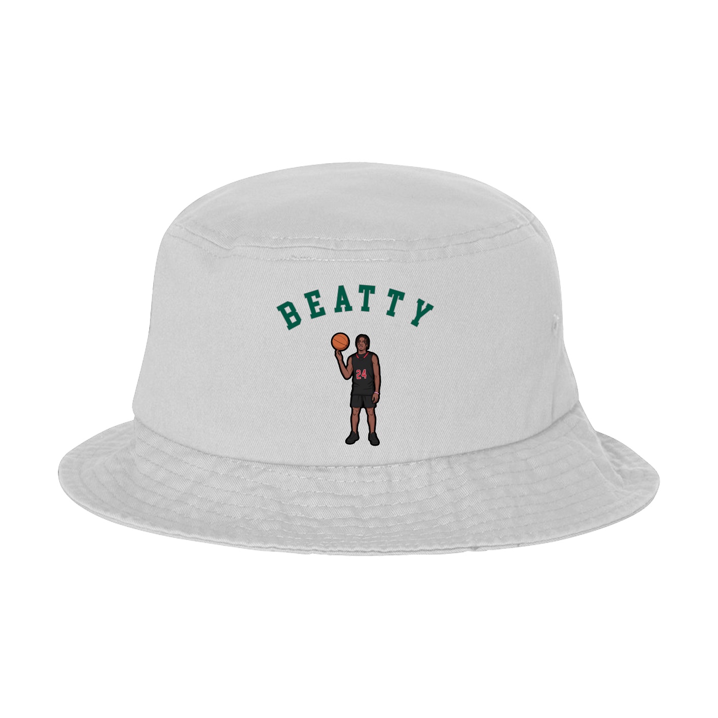 Bucket Cap — Shirsey Arch in White