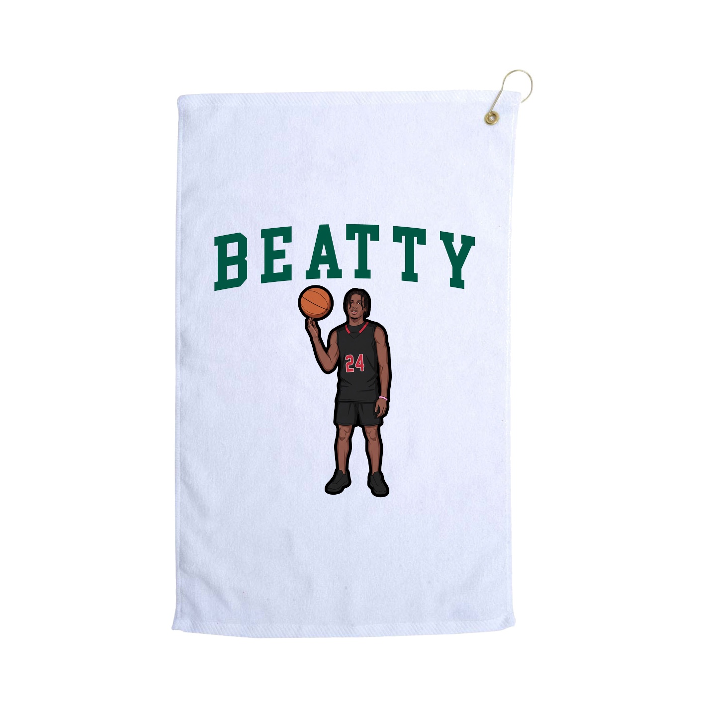 Golf Towel — Shirsey in White