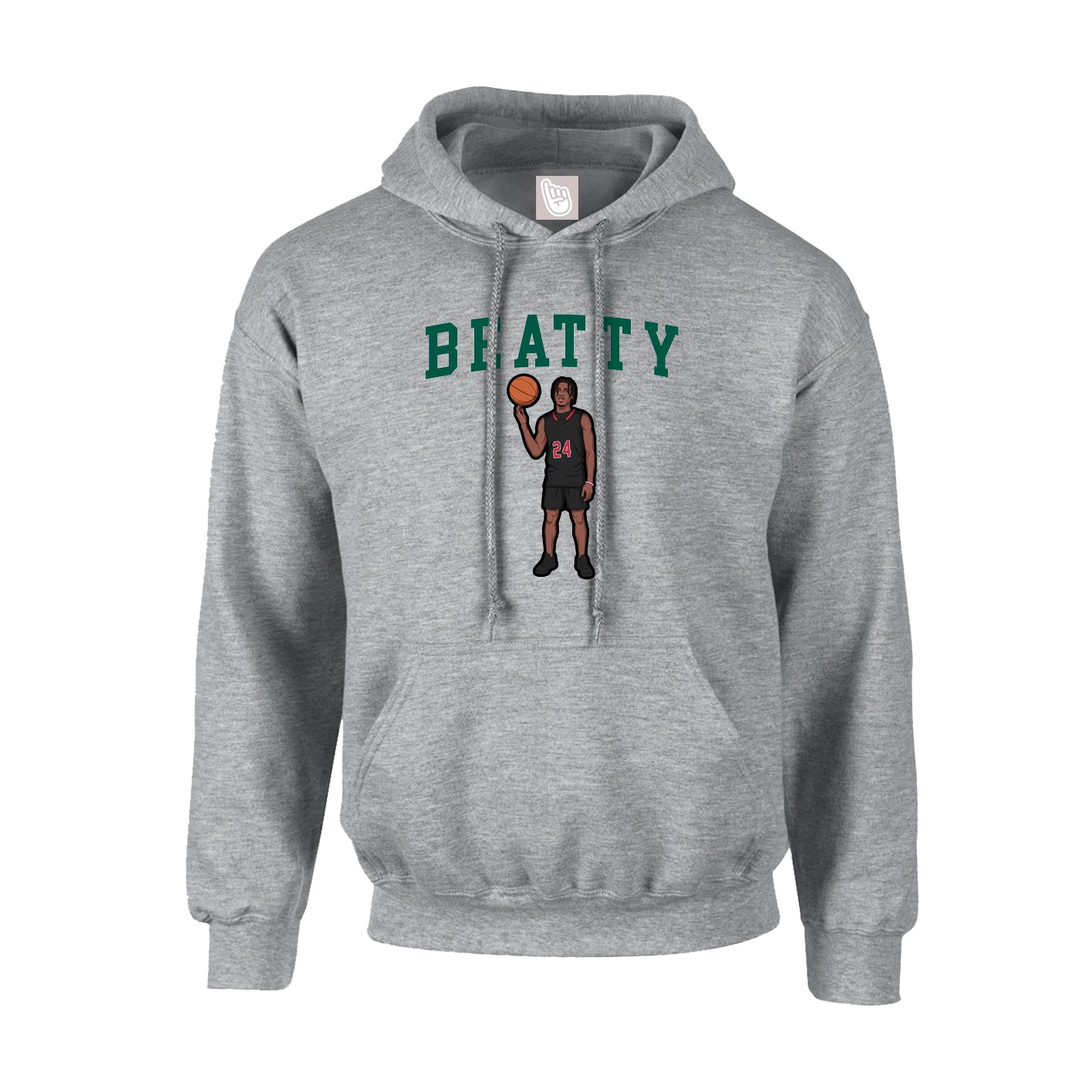 Hoodie — Shirsey in Grey