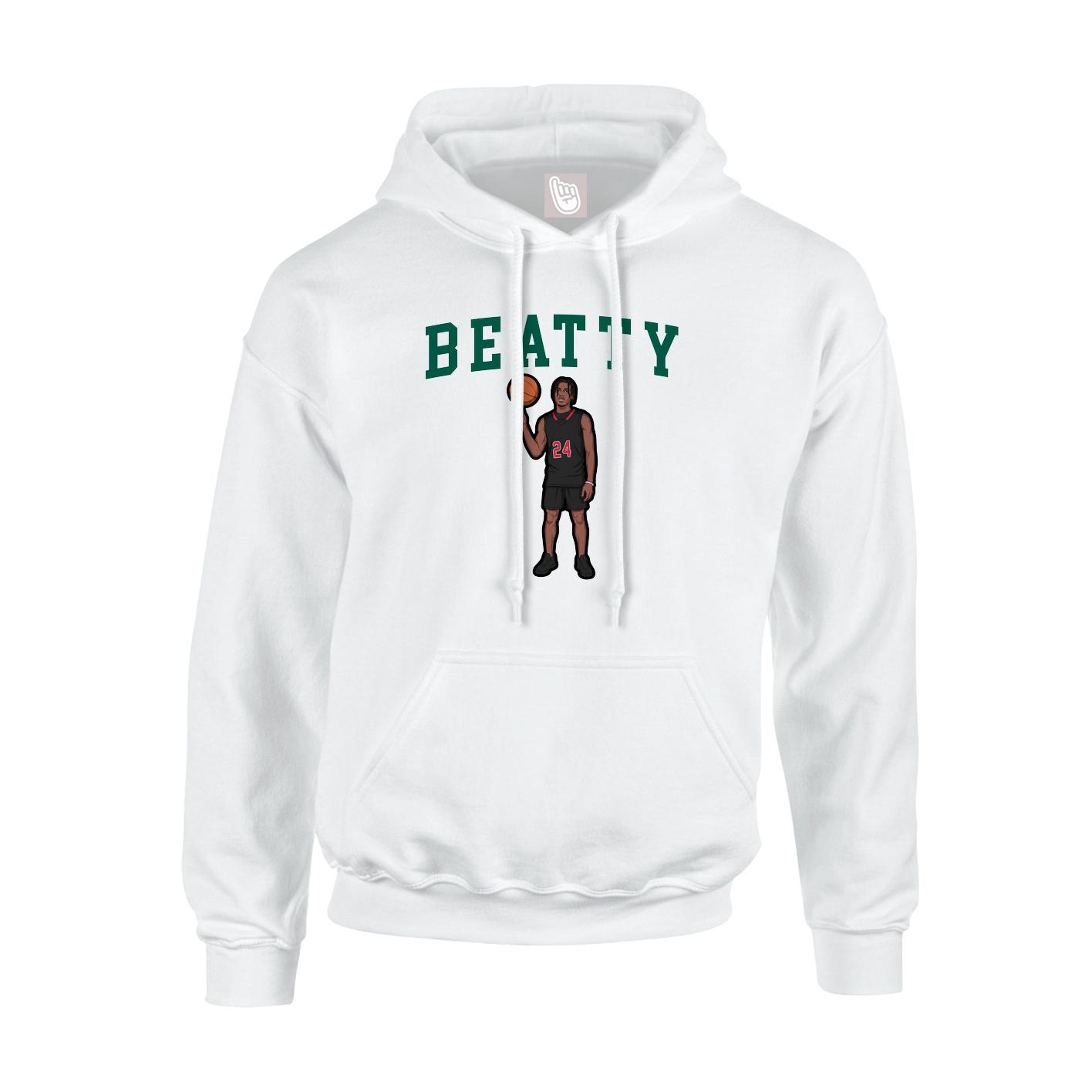 Youth Hoodie — Shirsey in White