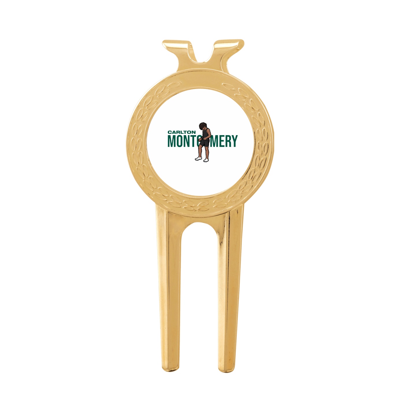 Divot Tool with Ball Marker — Player Name in Classic