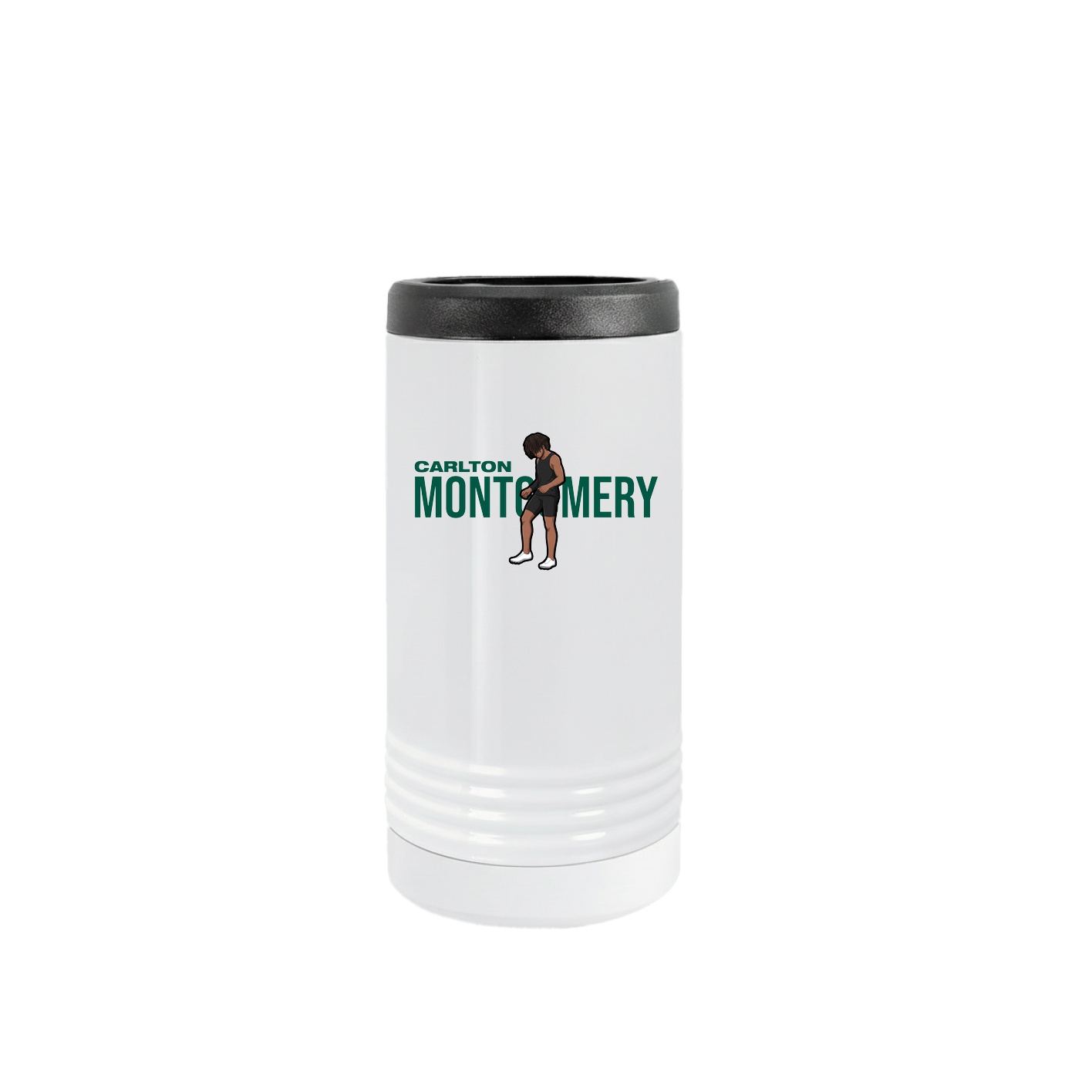 Slim Beverage Holder — Player Name in White