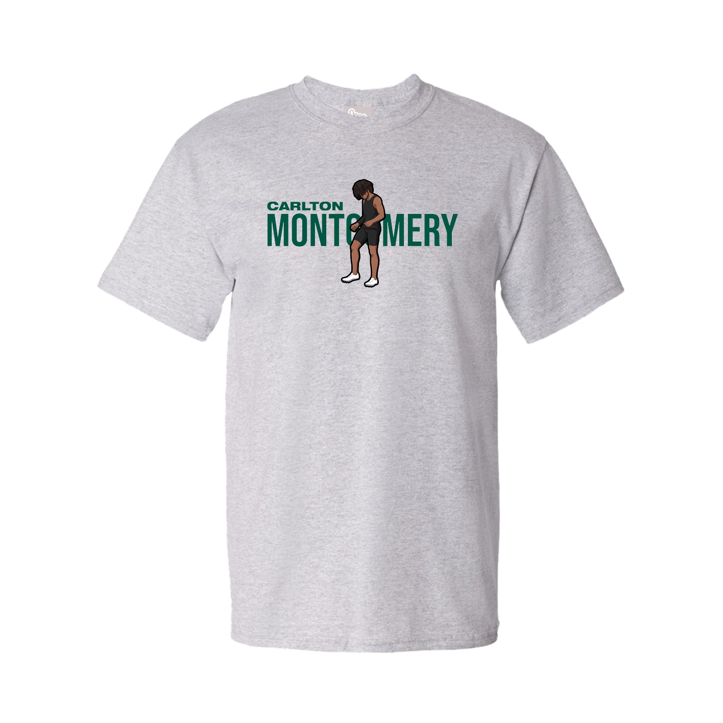 Youth Tee — Player Name in Grey
