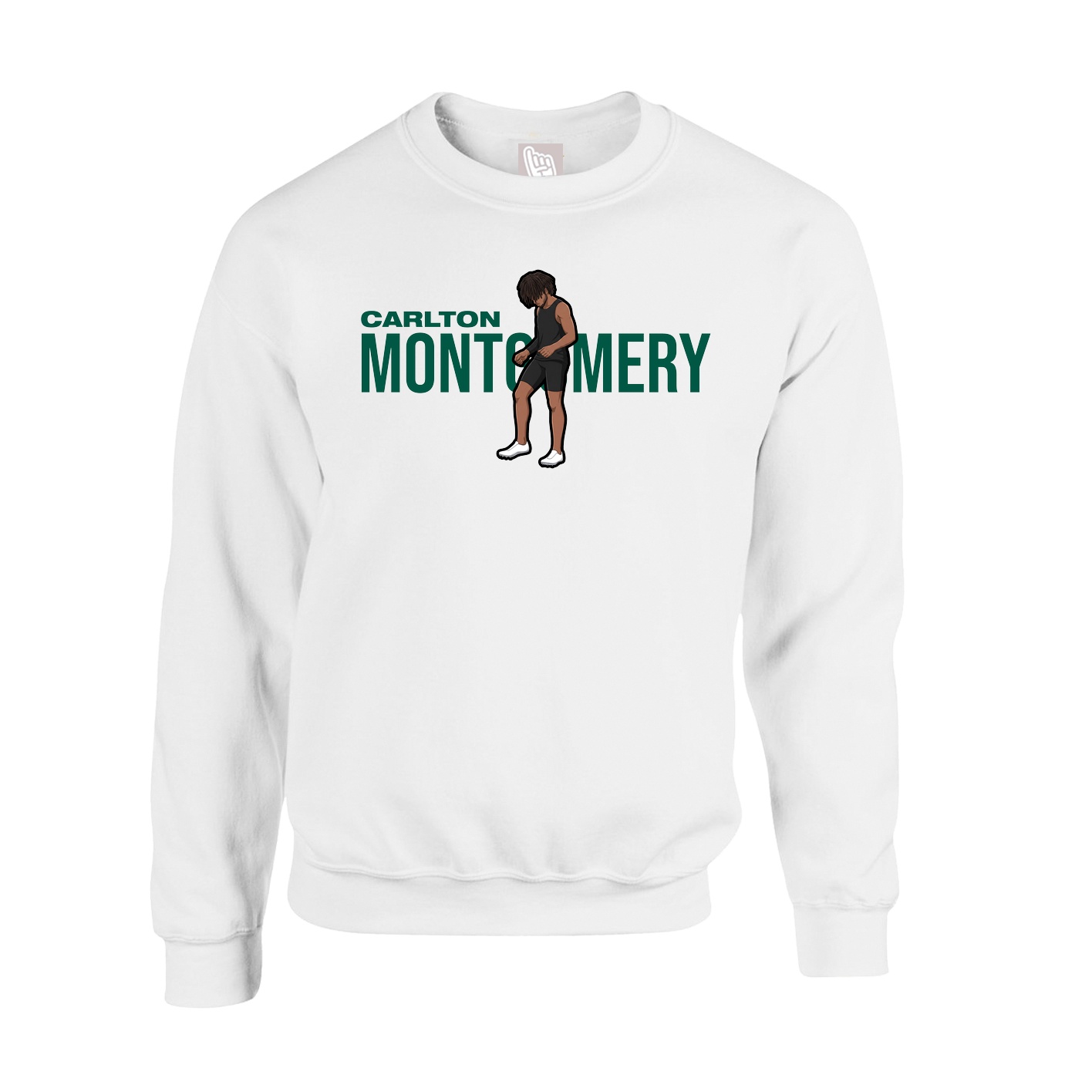 Fleece Crew — Player Name in White