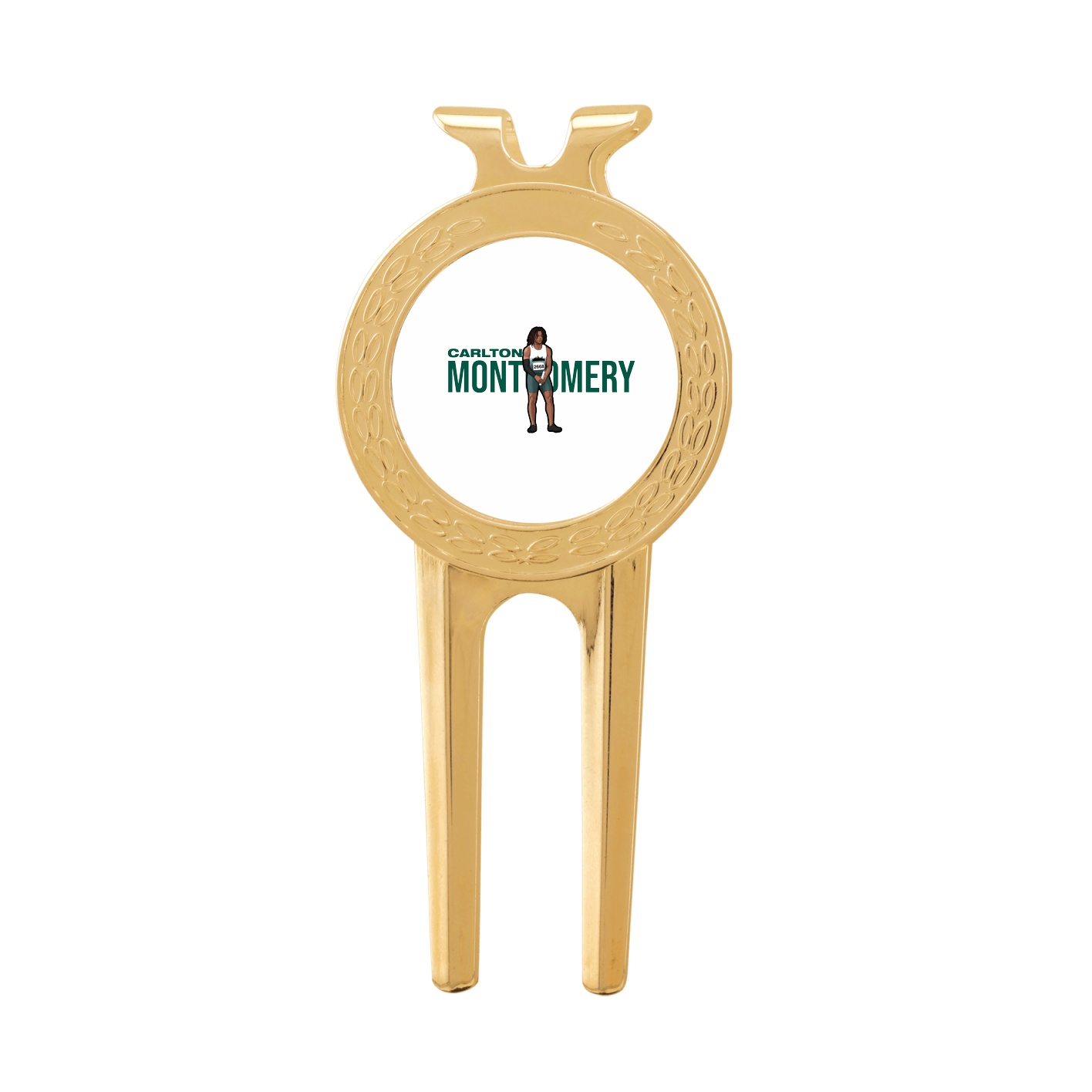 Divot Tool with Ball Marker — Player Name in Classic