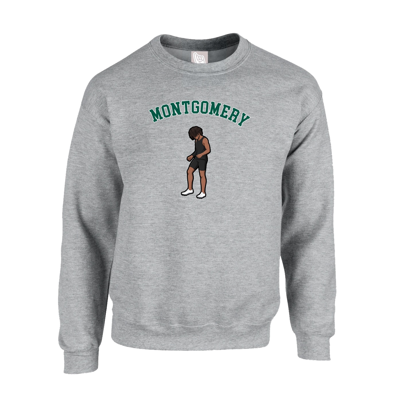Fleece Crew — Shirsey Arch in Grey