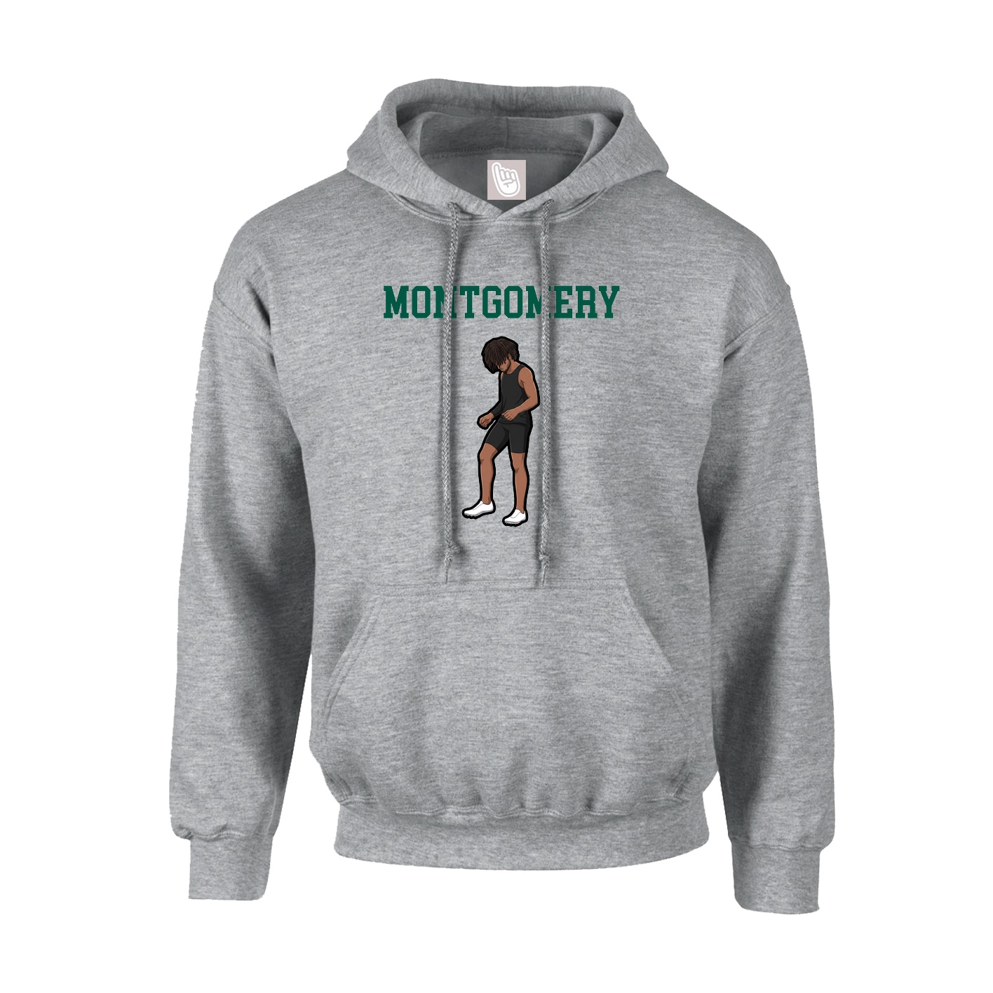 Hoodie — Shirsey in Grey