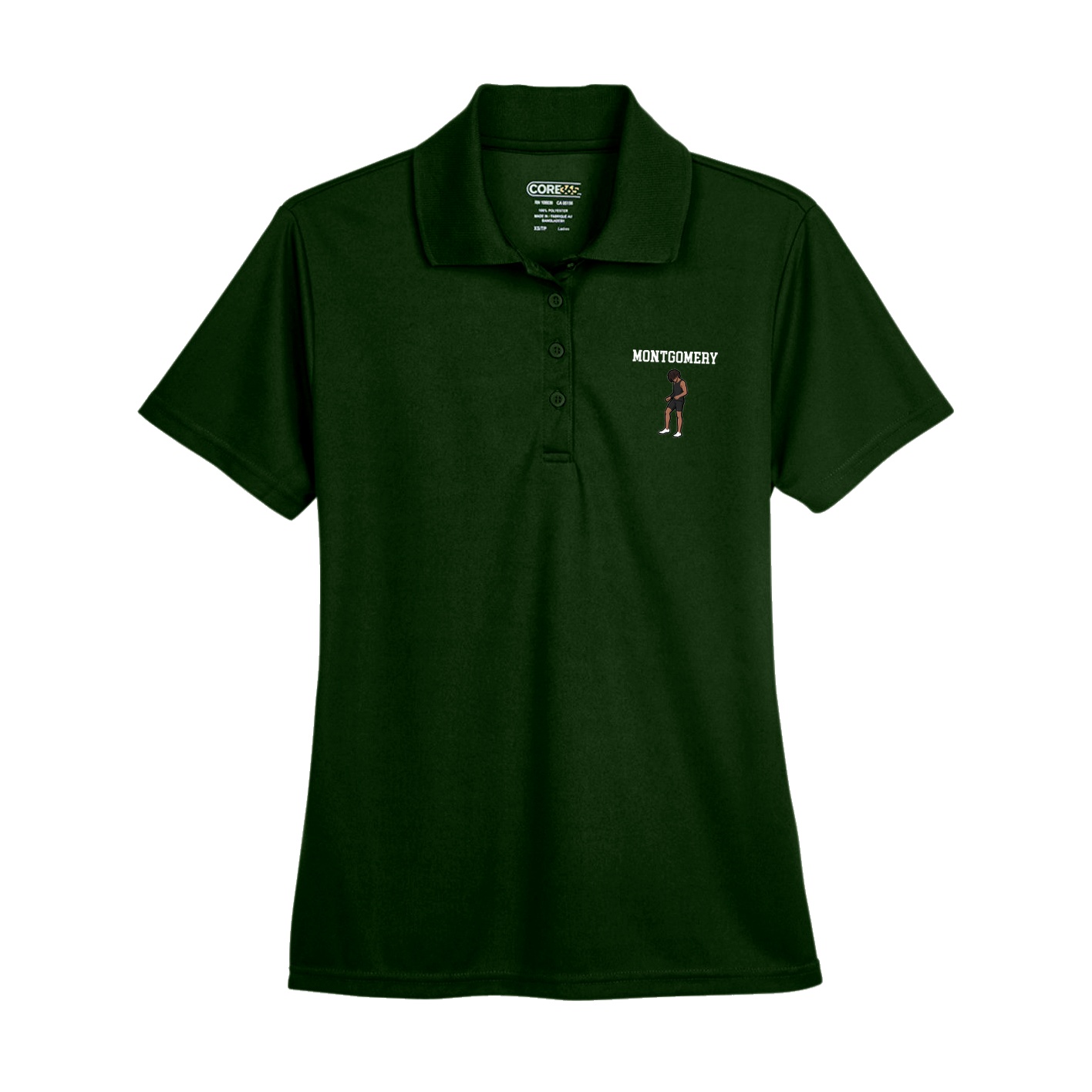 Womens Performance Polo — Shirsey in Green