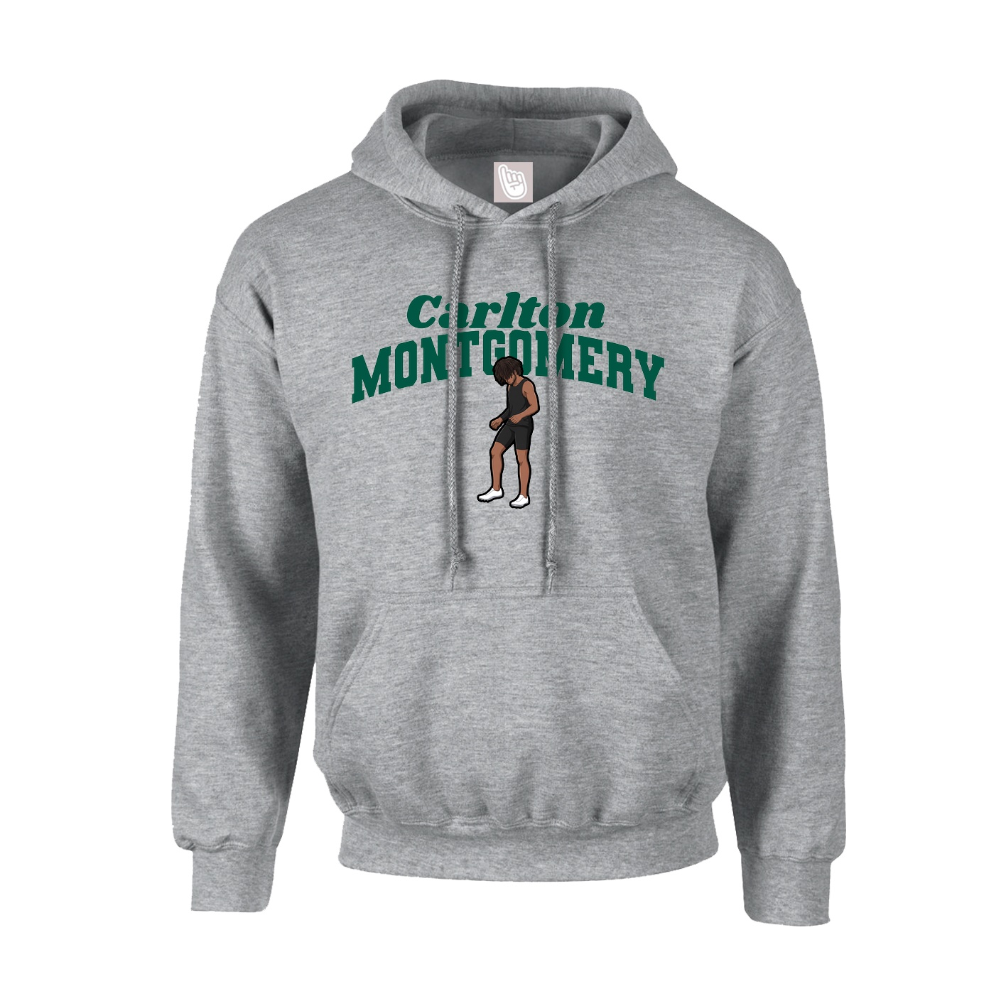 Hoodie — Signature Arch in Grey