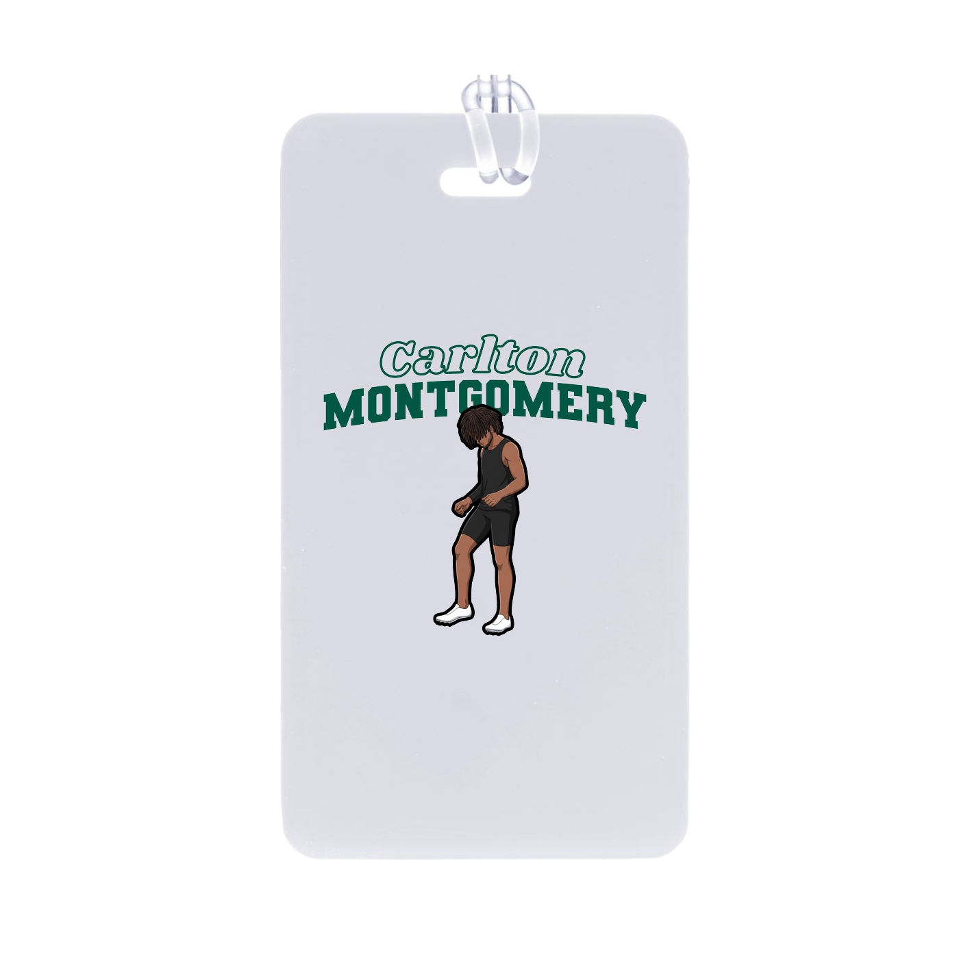 Bag Tag — Name Arch in Classic