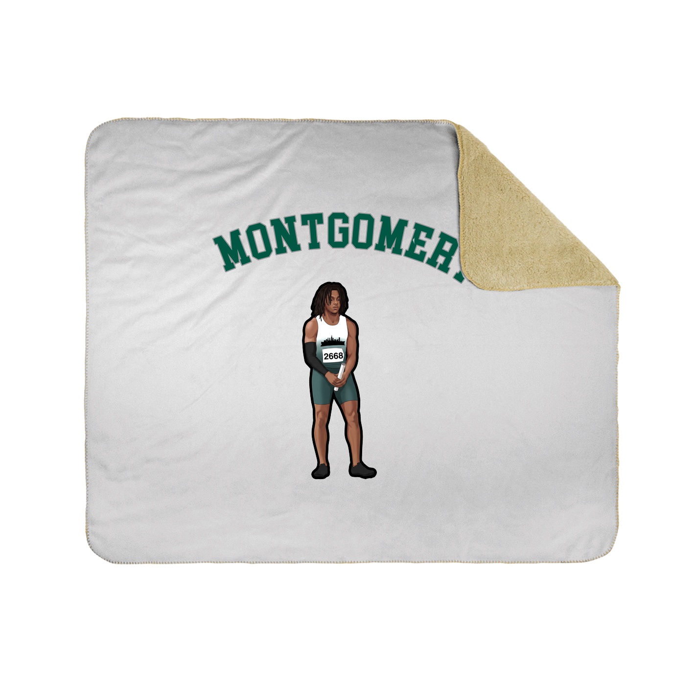 Throw Blanket — Shirsey Arch in White