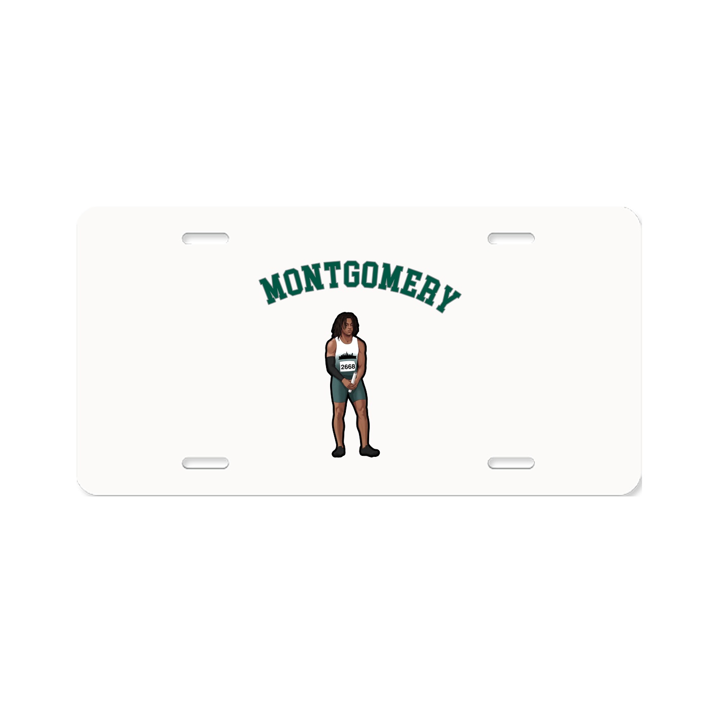 License Plate — Shirsey Arch in Classic