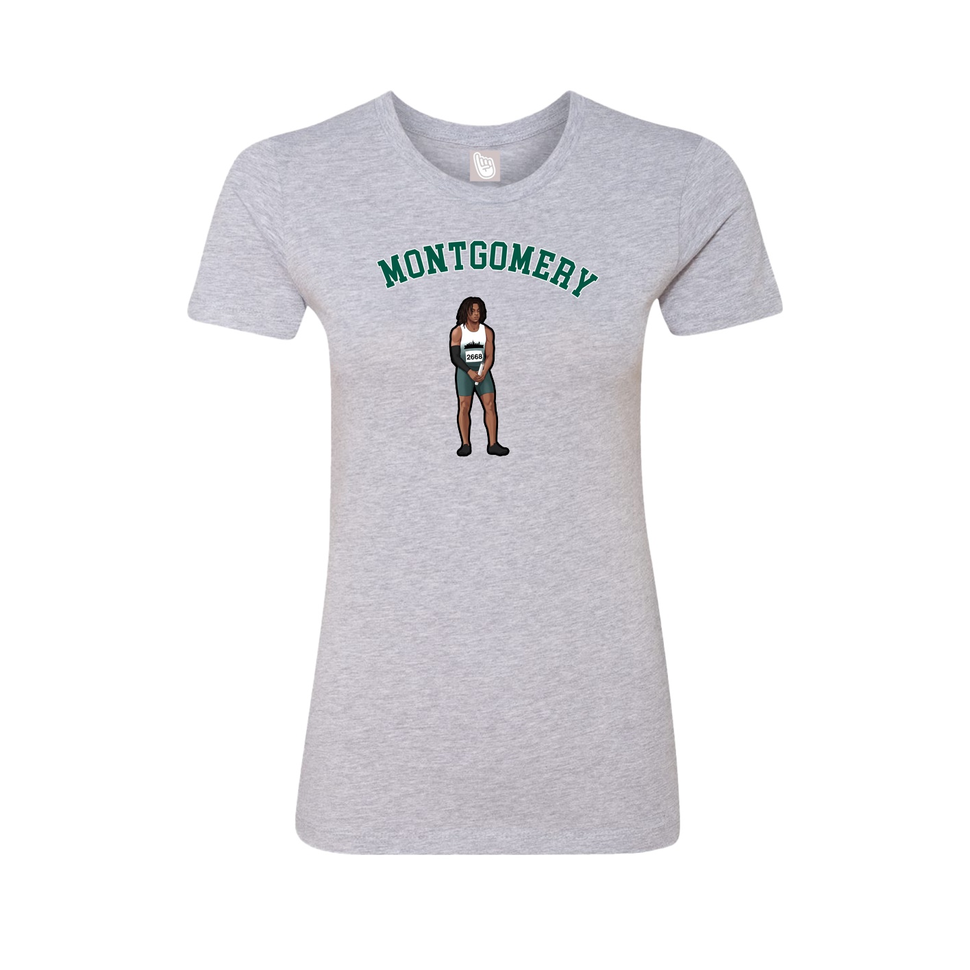 Womens Tee — Shirsey Arch in Grey
