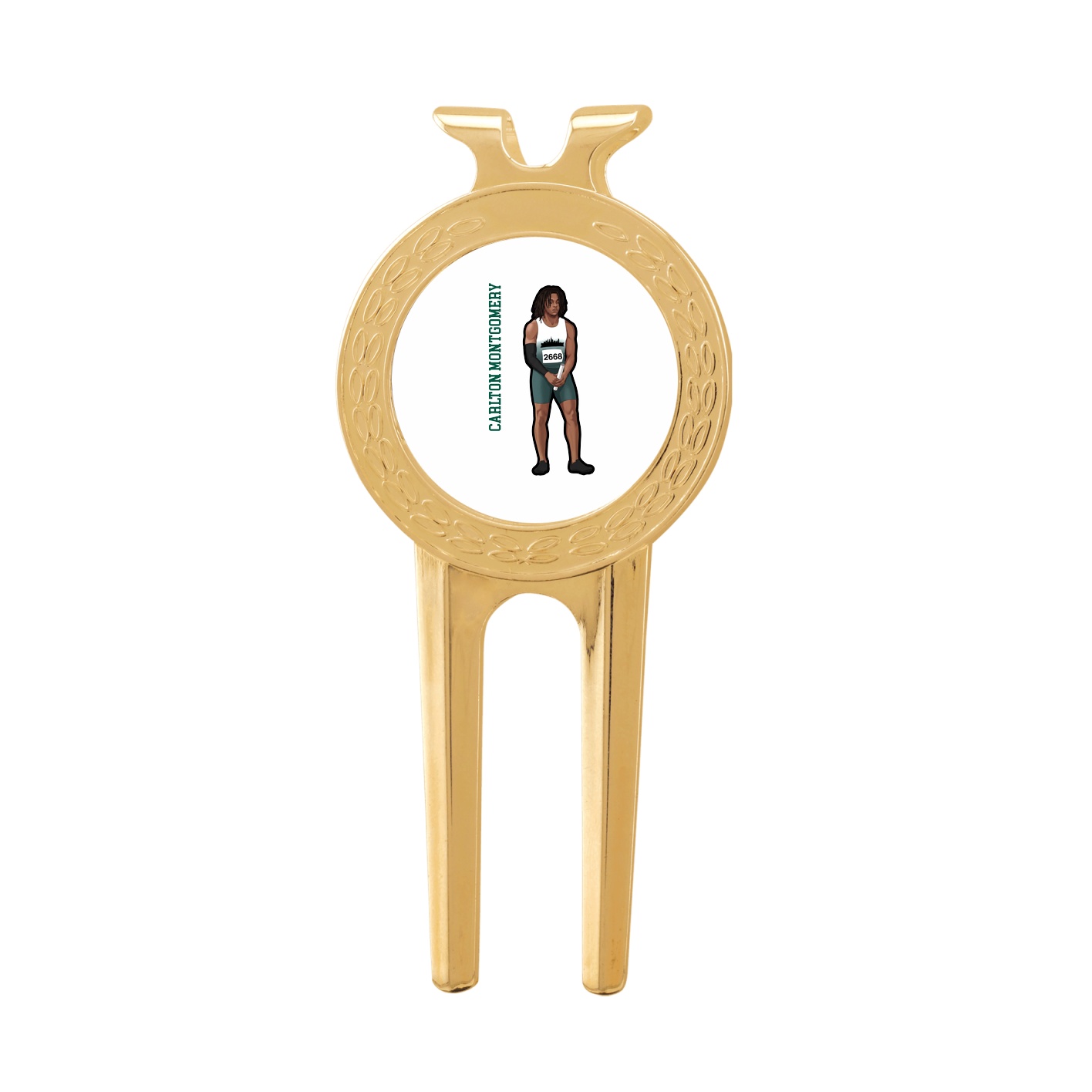 Divot Tool with Ball Marker — Name Vertical in Classic