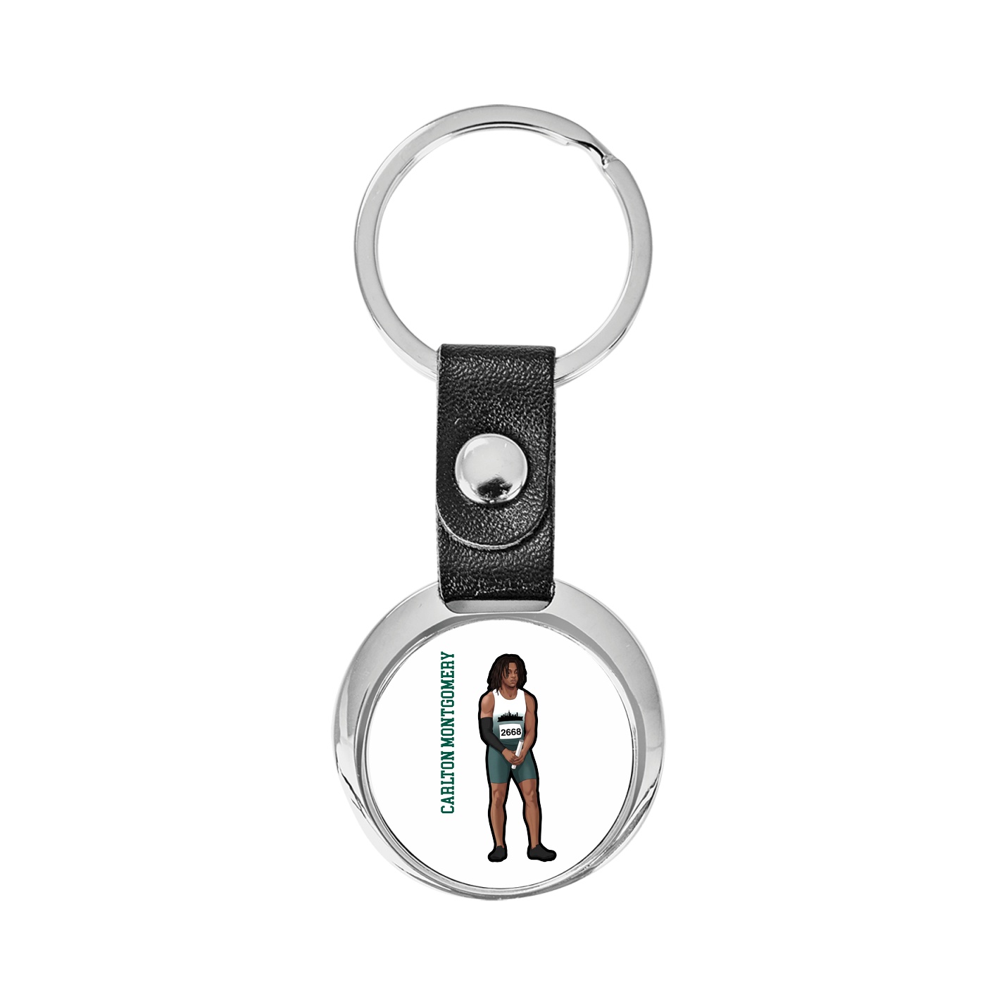 Key Chain — Name Vertical in Classic