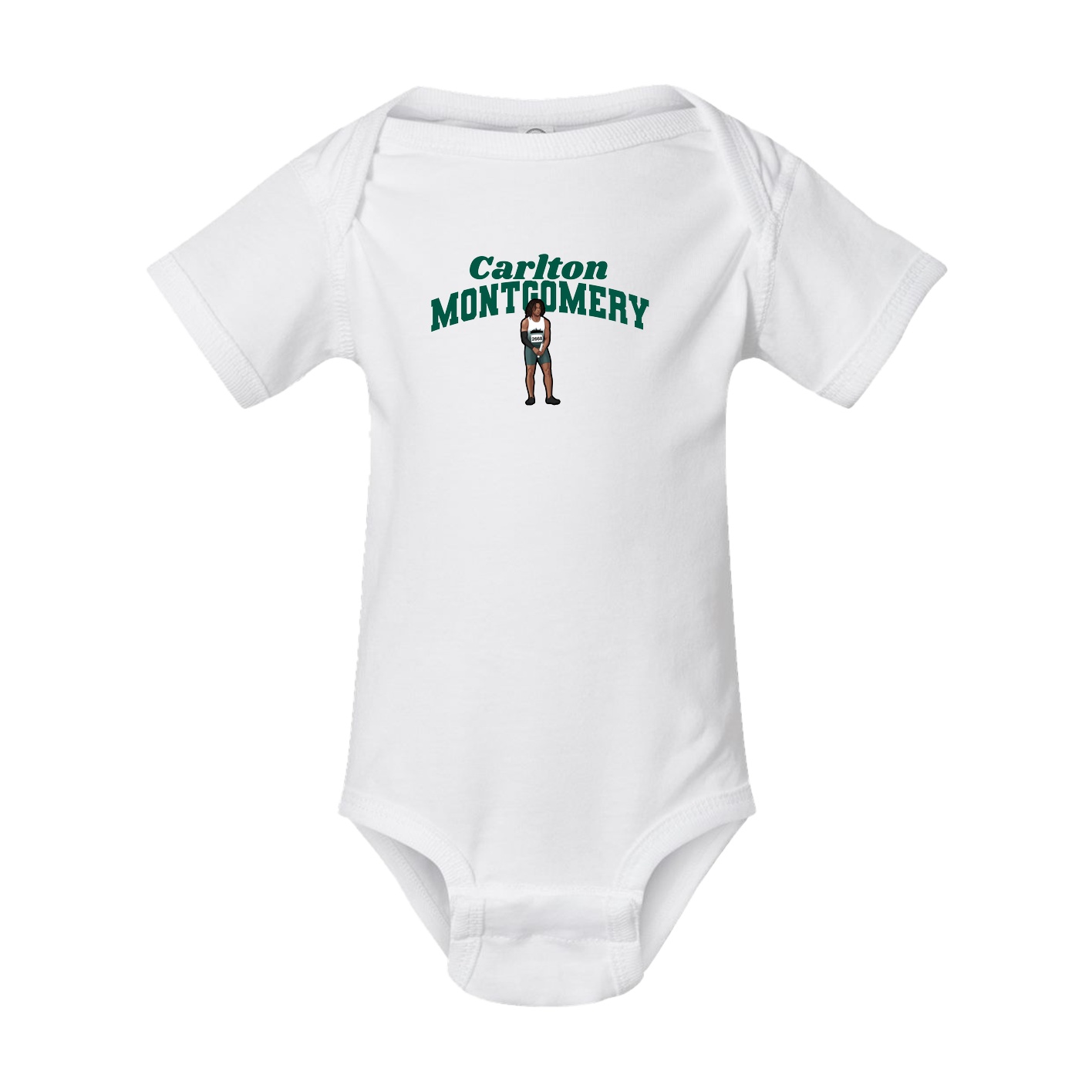 Baby Onesie — Signature Arch in White