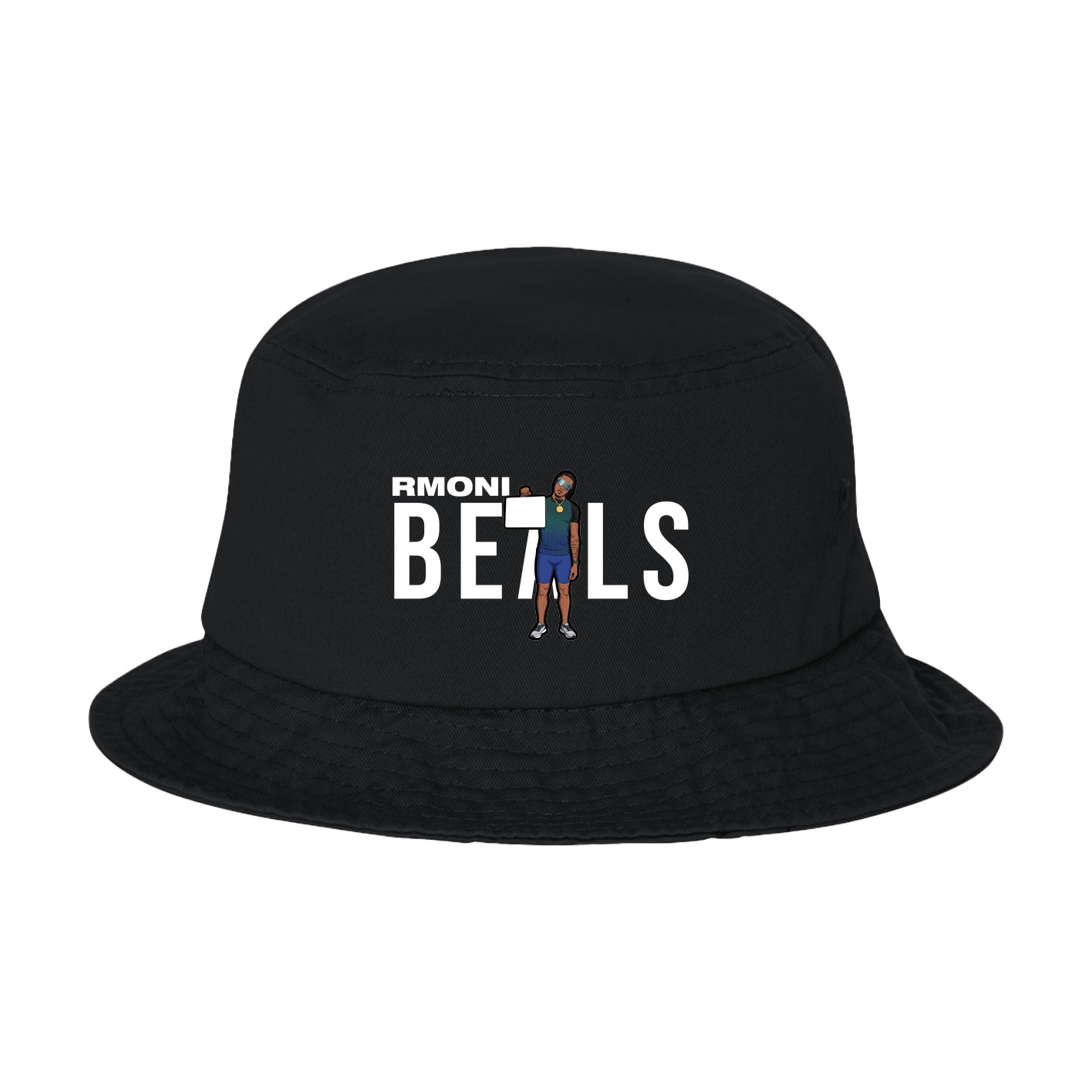 Bucket Cap — Player Name in Black
