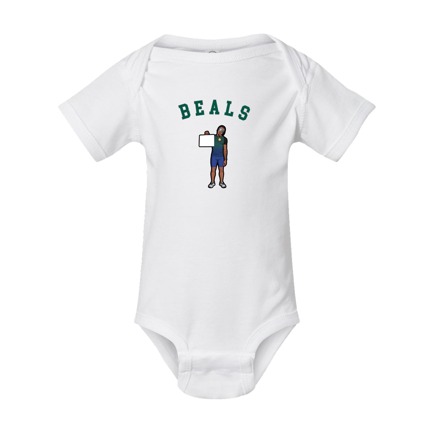 Baby Onesie — Shirsey Arch in White