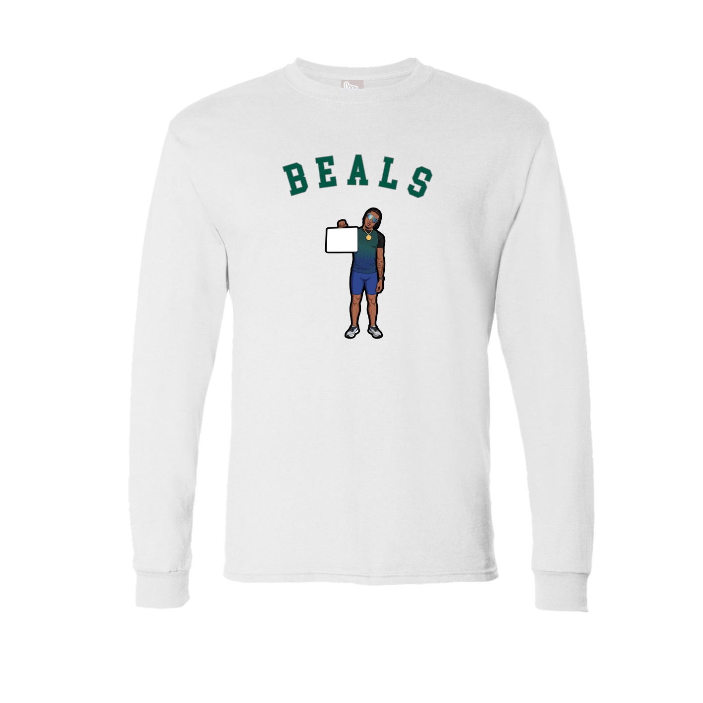 Long Sleeve Tee — Shirsey Arch in White