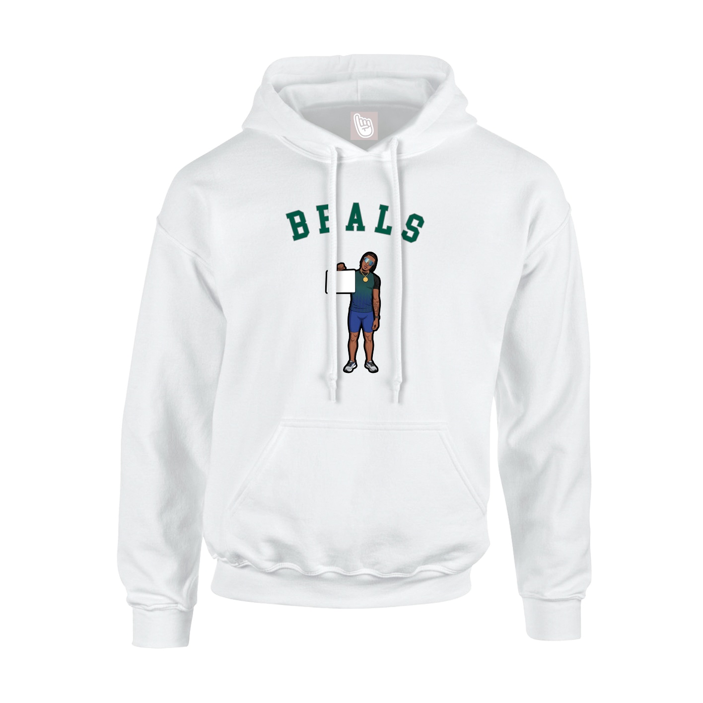 Hoodie — Shirsey Arch in White