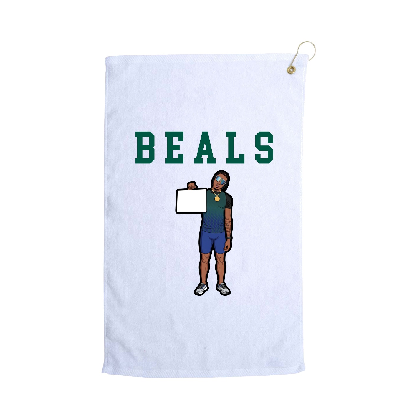 Golf Towel — Shirsey in White