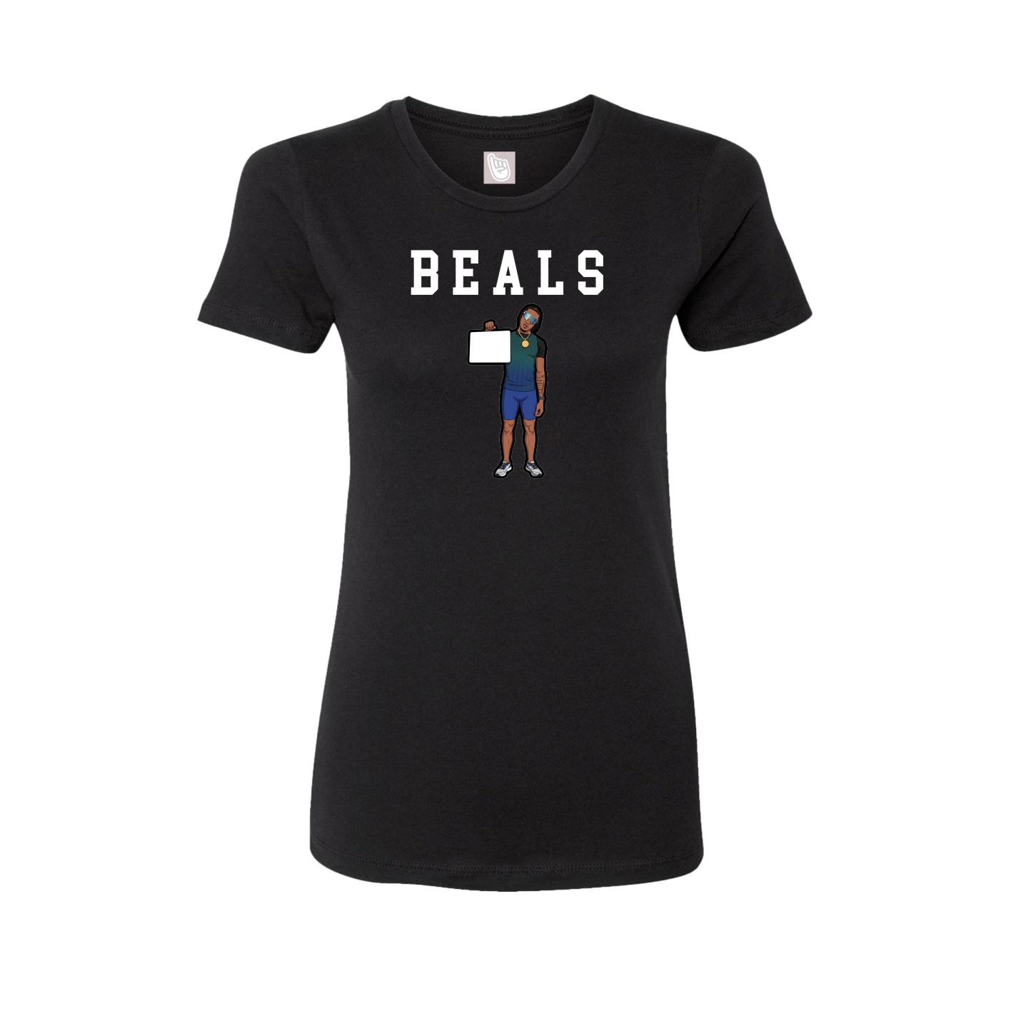 Fitted Women's Tee — Shirsey in Black