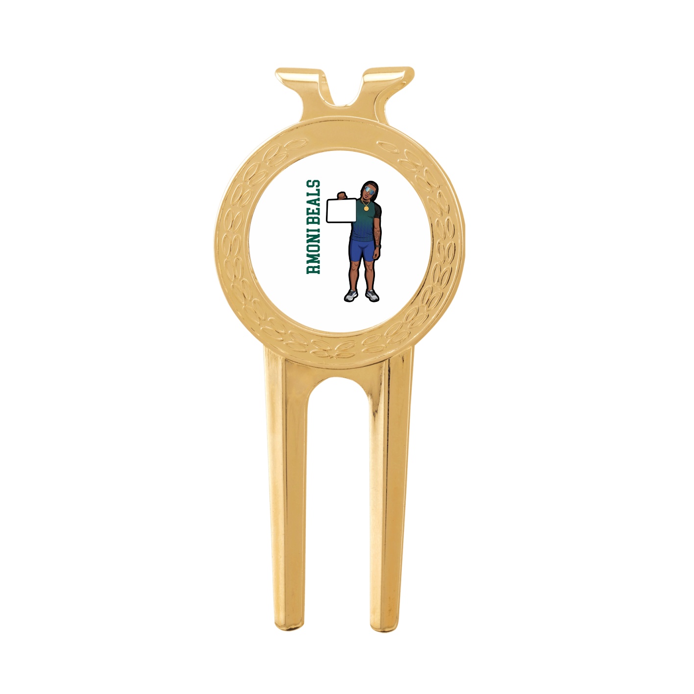 Divot Tool with Ball Marker — Name Vertical in Classic