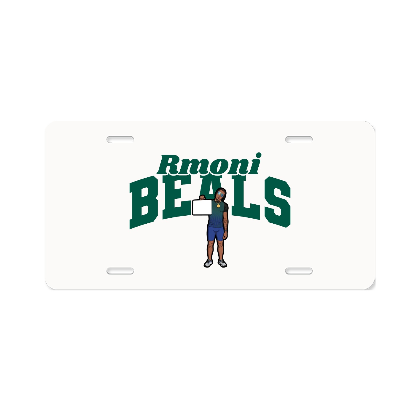 License Plate — Signature Arch in Classic