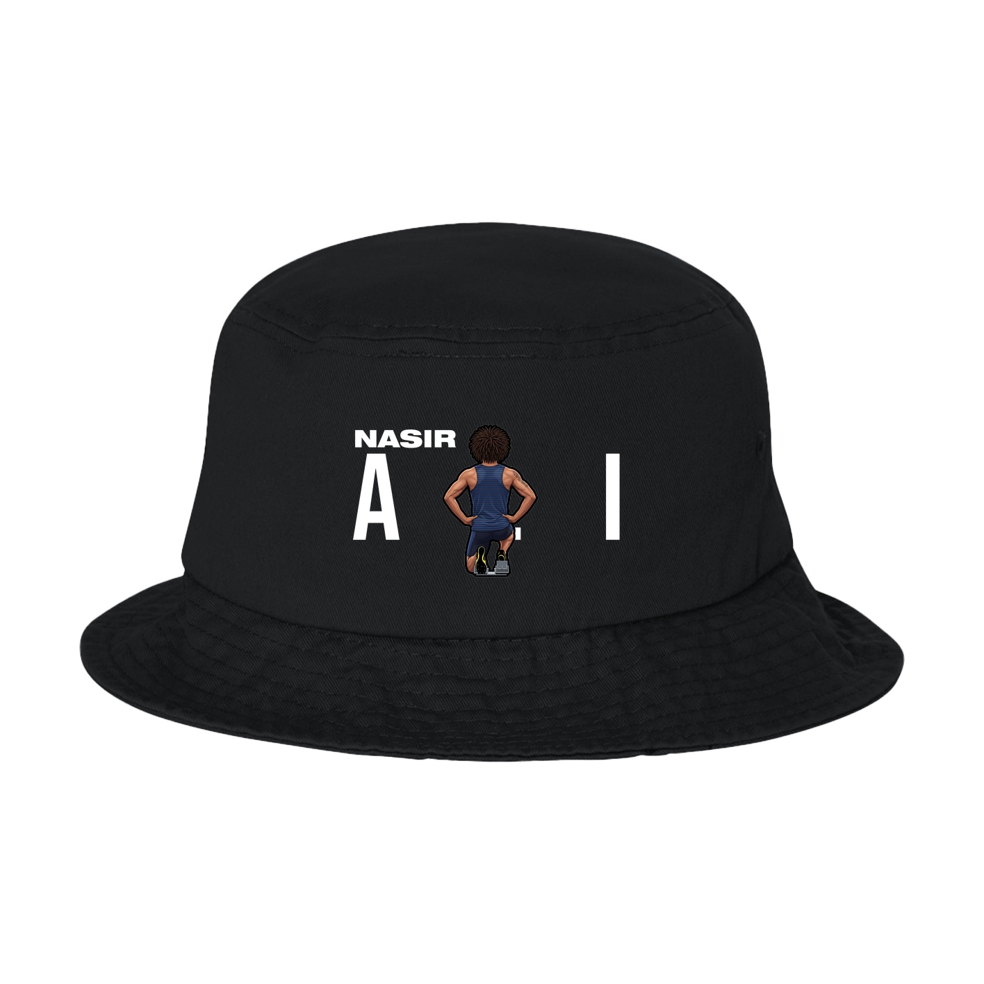 Bucket Cap — Player Name in Black