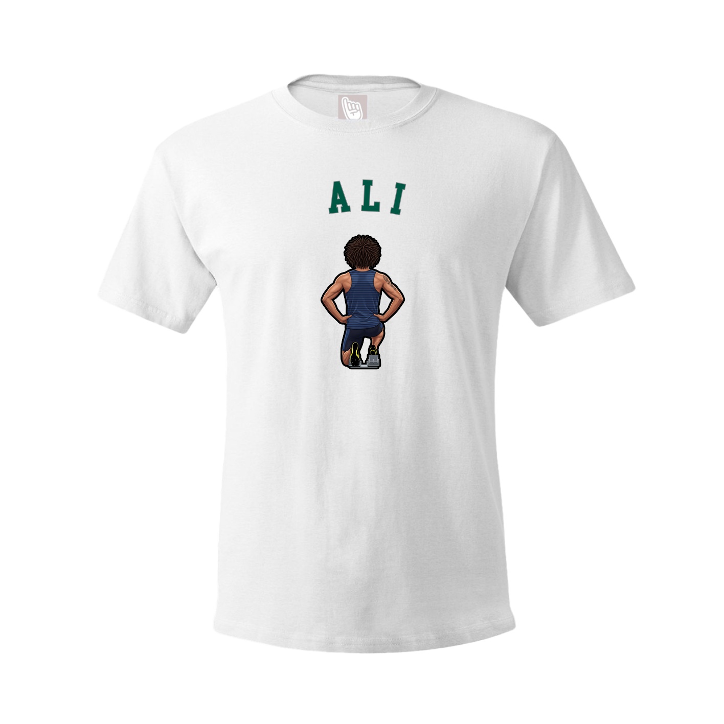 Youth Tee — Shirsey Arch in White