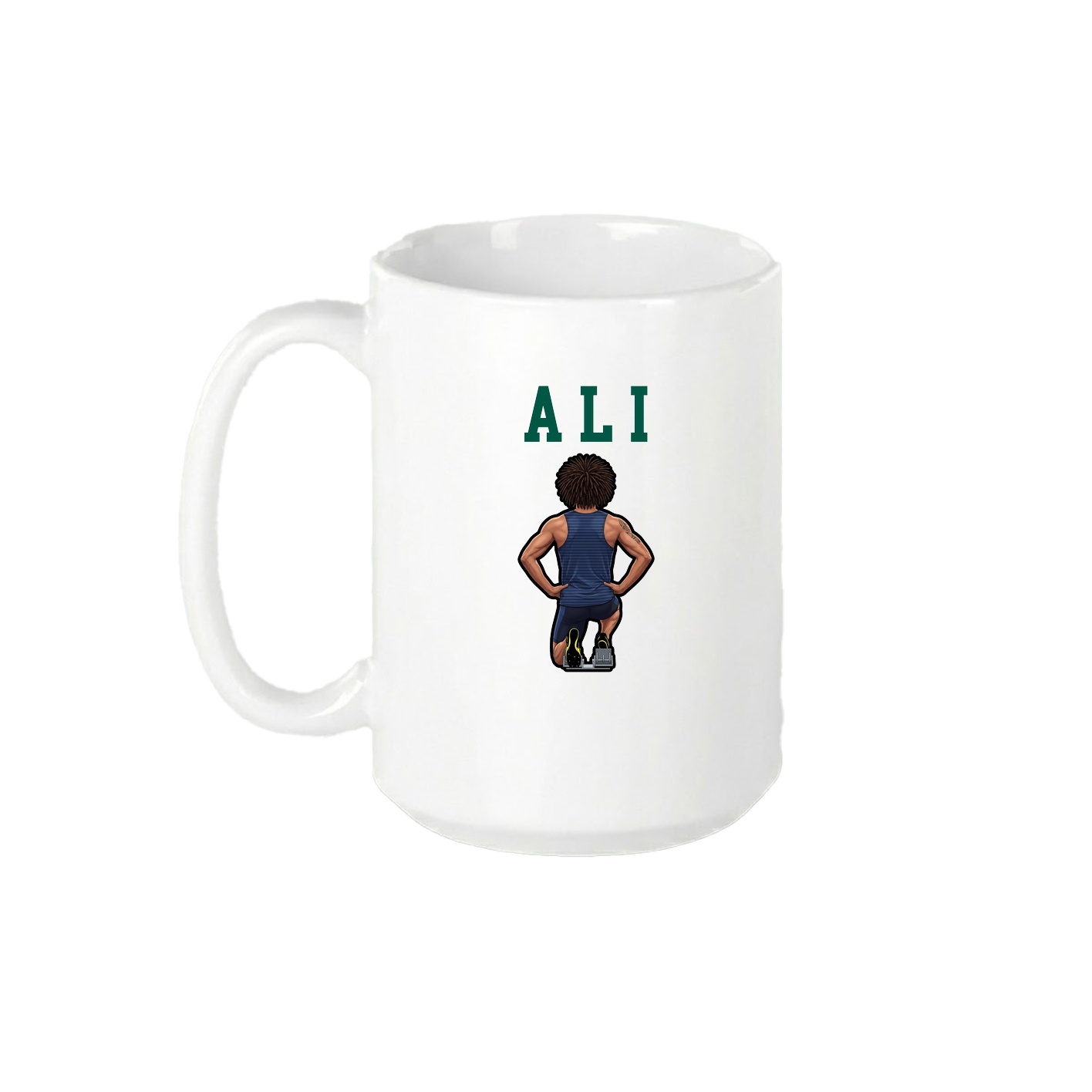 15oz Coffee Mug — Shirsey in White