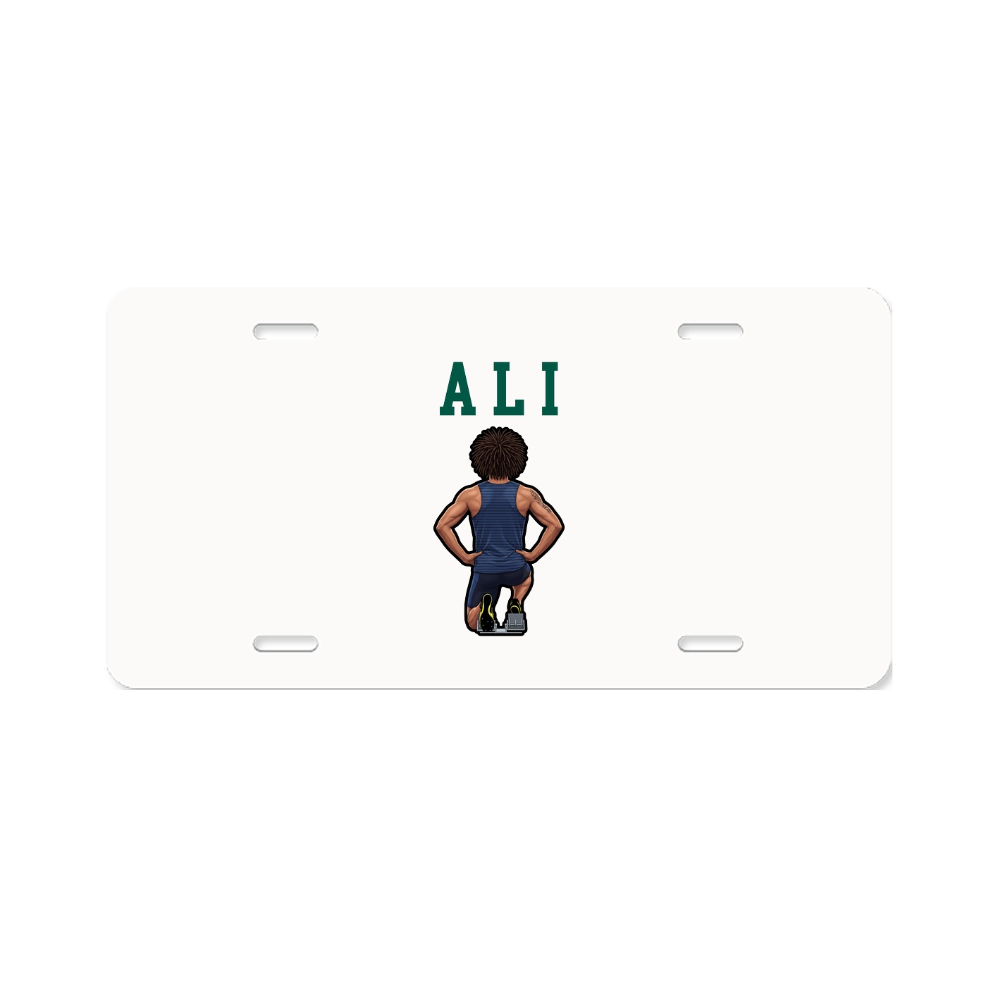 License Plate — Shirsey in Classic