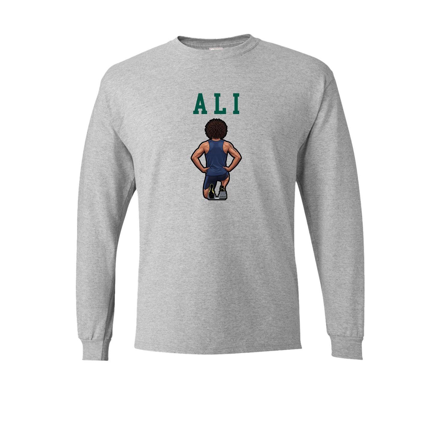 Long Sleeve Tee — Shirsey in Grey