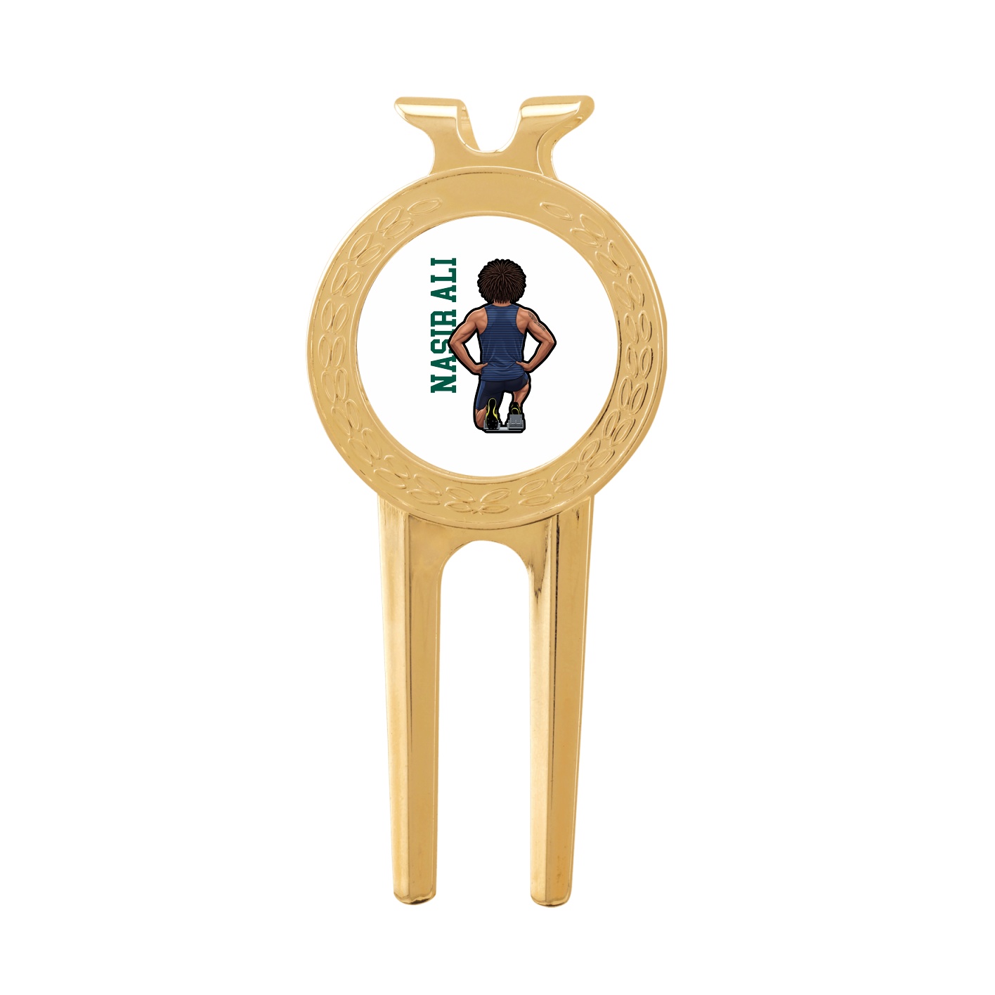 Divot Tool with Ball Marker — Name Vertical in Classic
