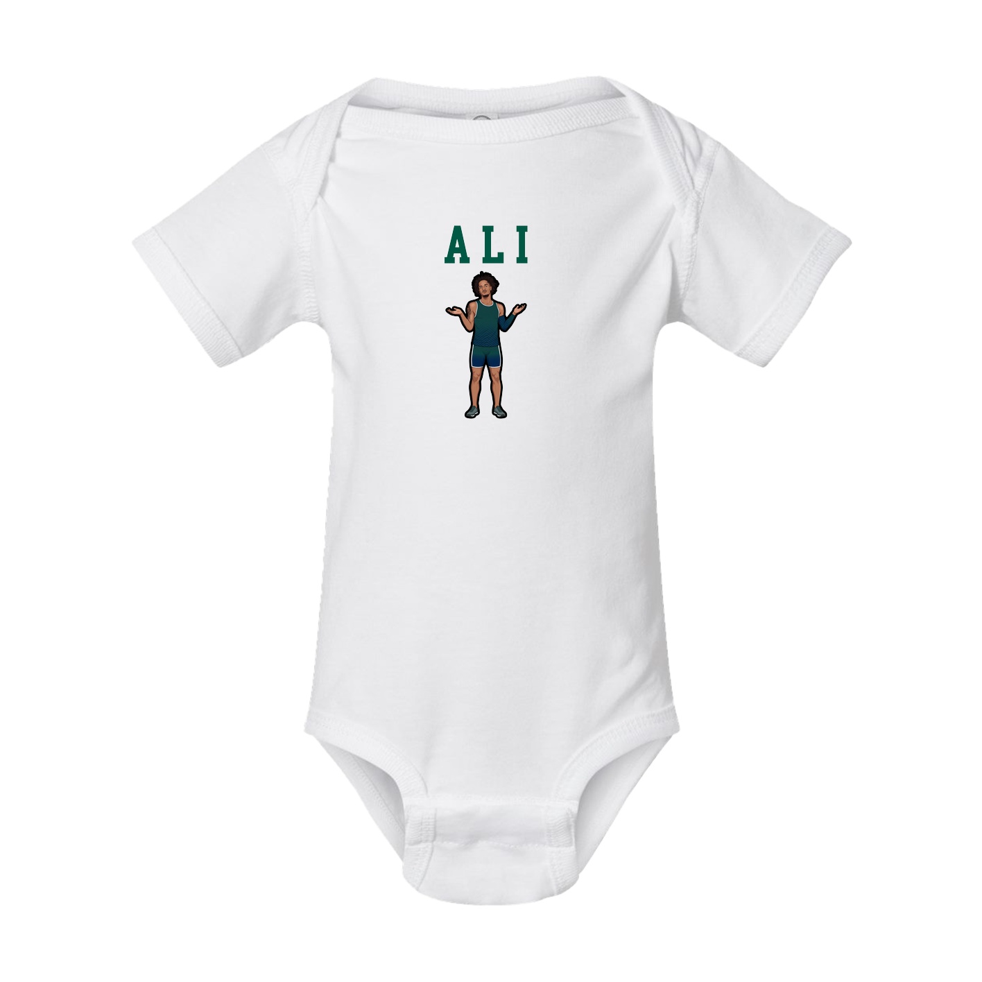 Baby Onesie — Shirsey in White
