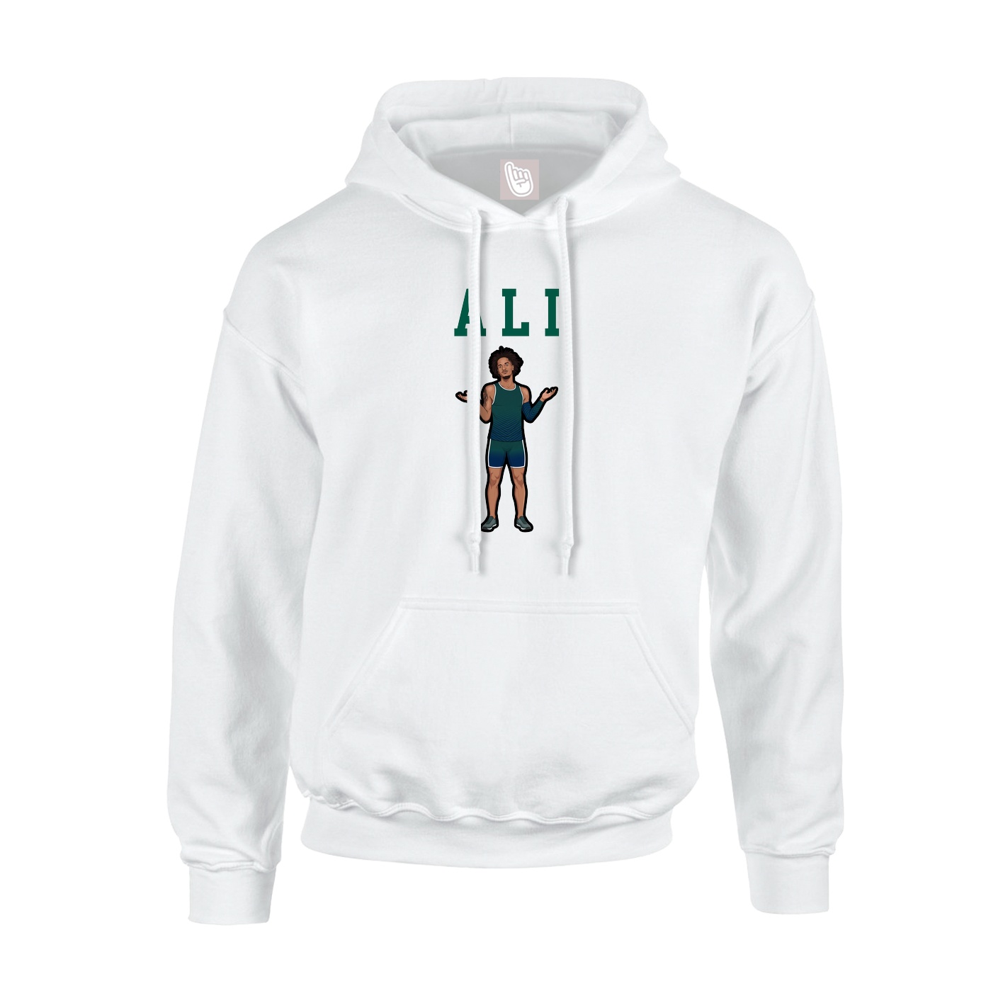 Youth Hoodie — Shirsey in White