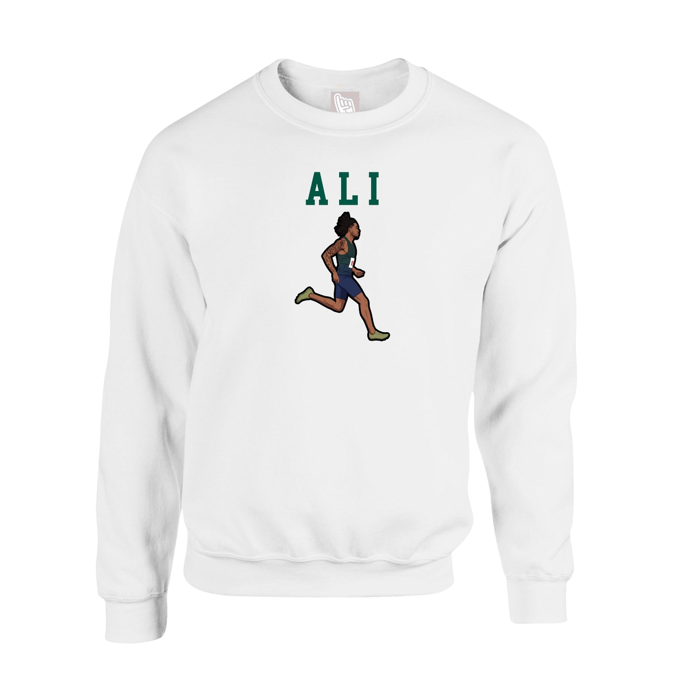 Fleece Crew — Shirsey in White