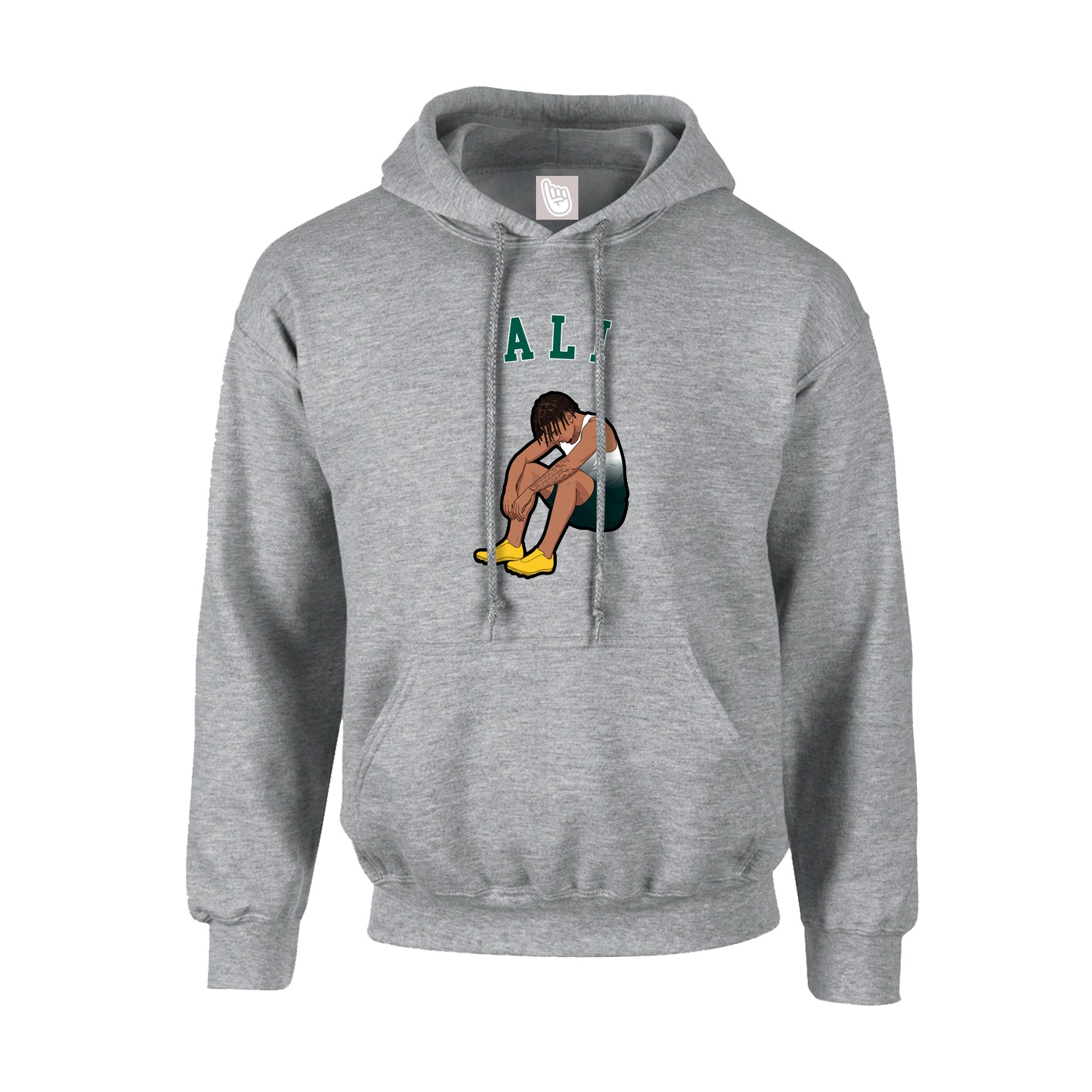 Hoodie — Shirsey Arch in Grey
