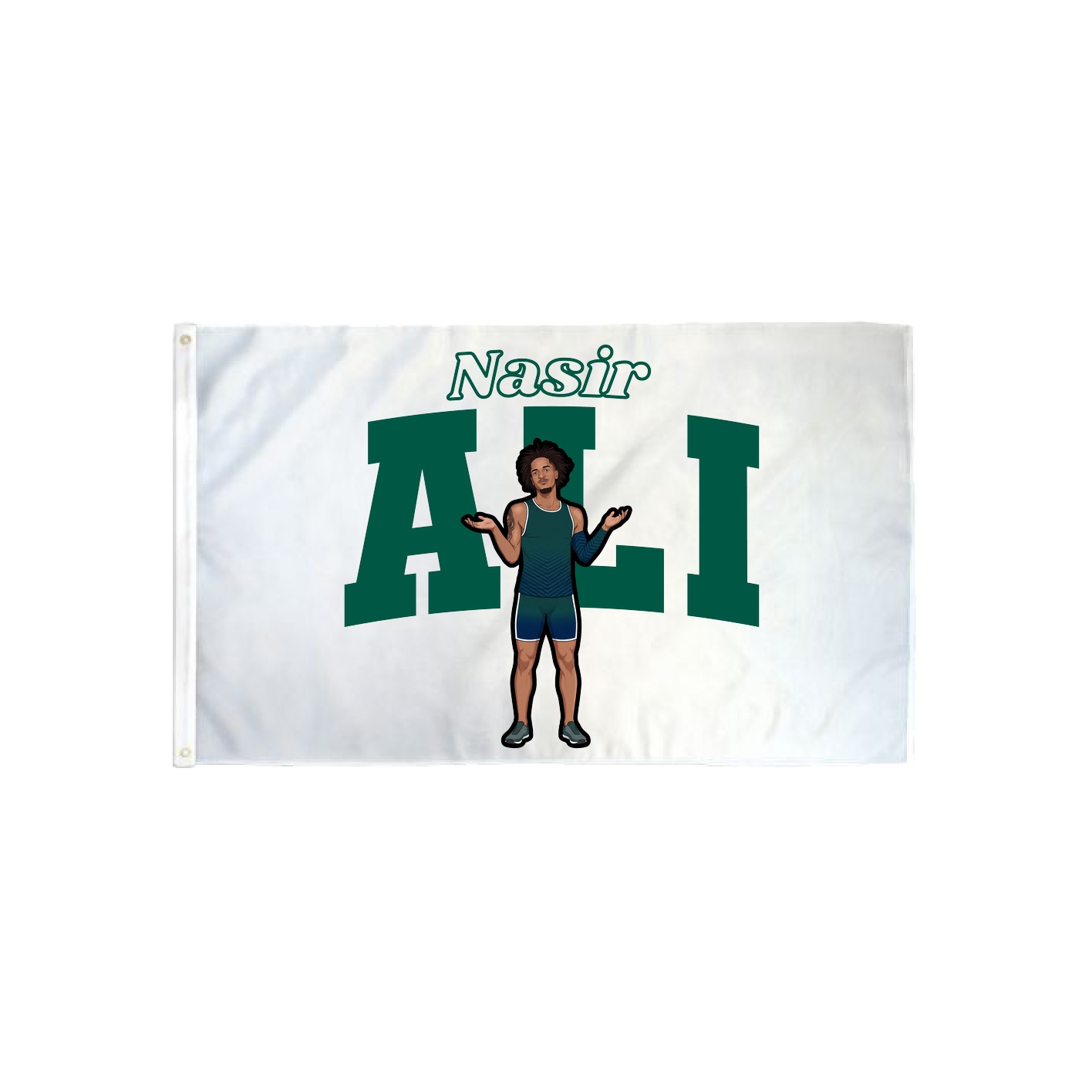 3x5 Flag — Name Arch in Classic