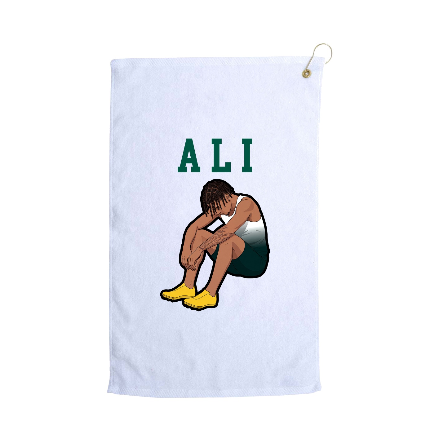 Golf Towel — Shirsey in White