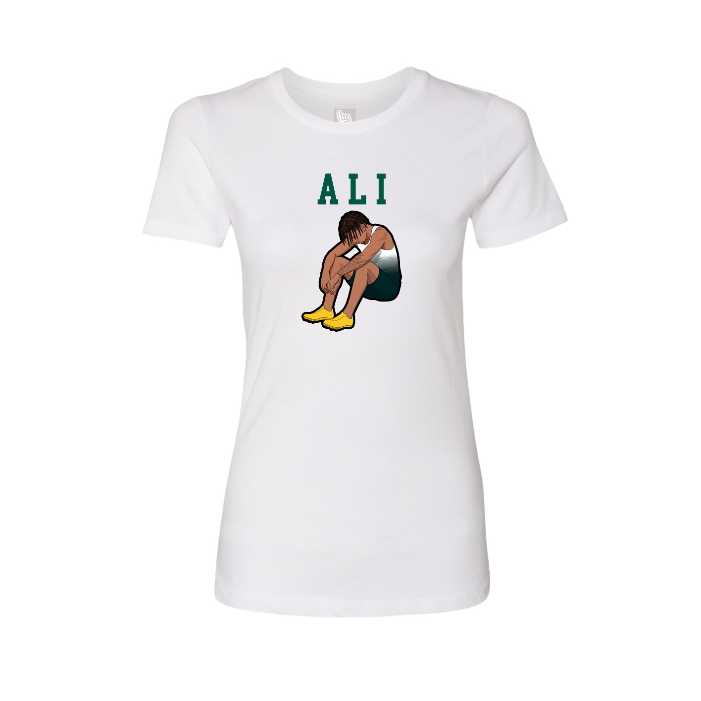 Fitted Women's Tee — Shirsey in White