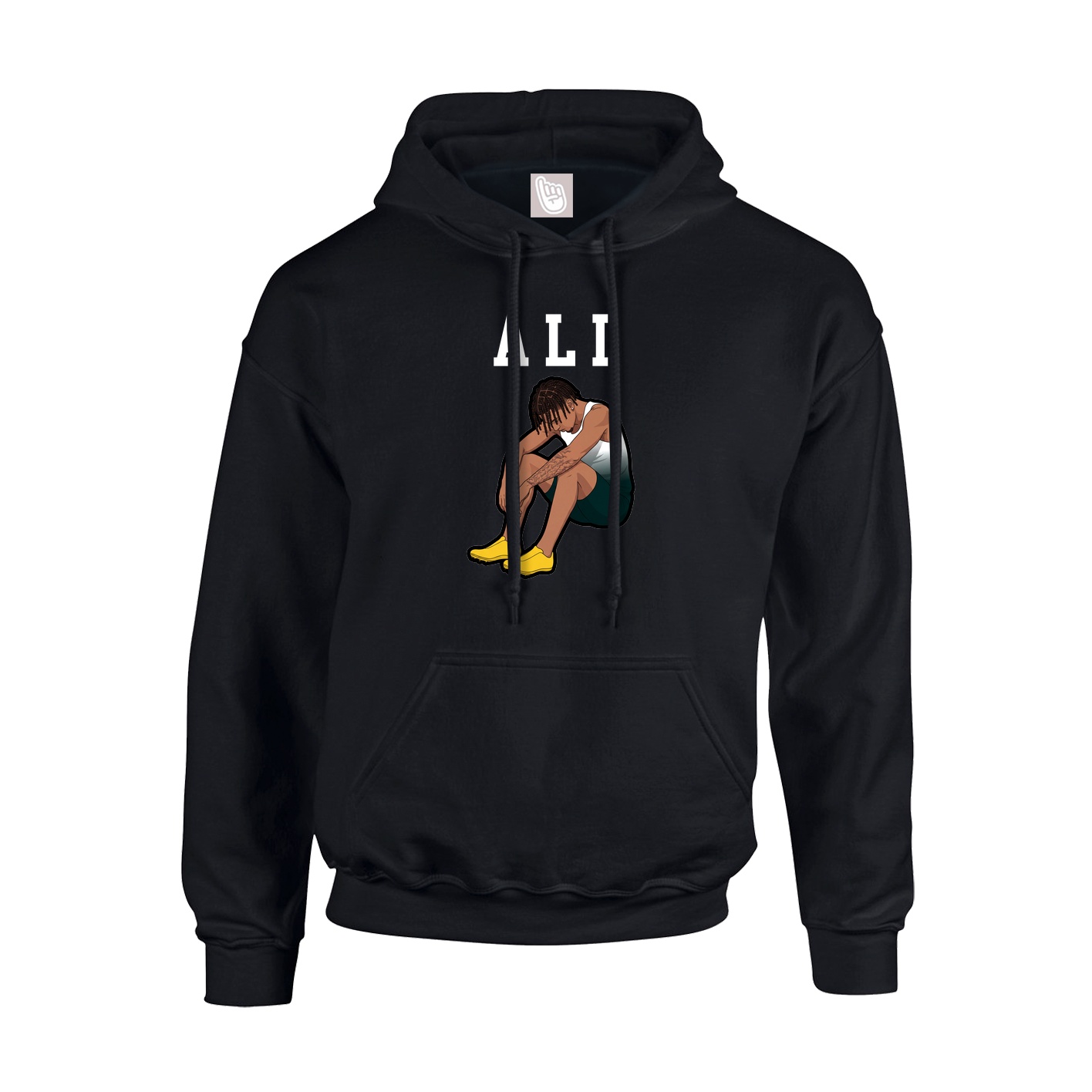 Youth Hoodie — Shirsey in Black