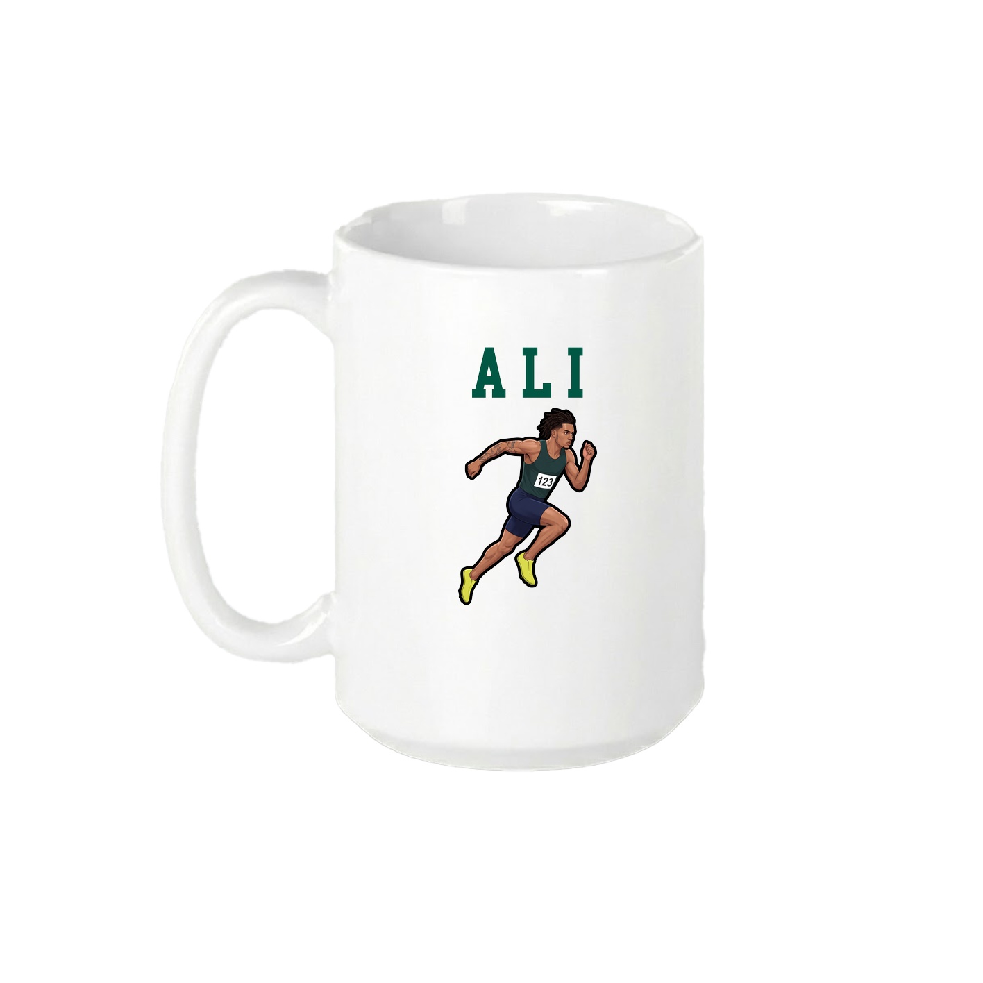 15oz Coffee Mug — Shirsey in White