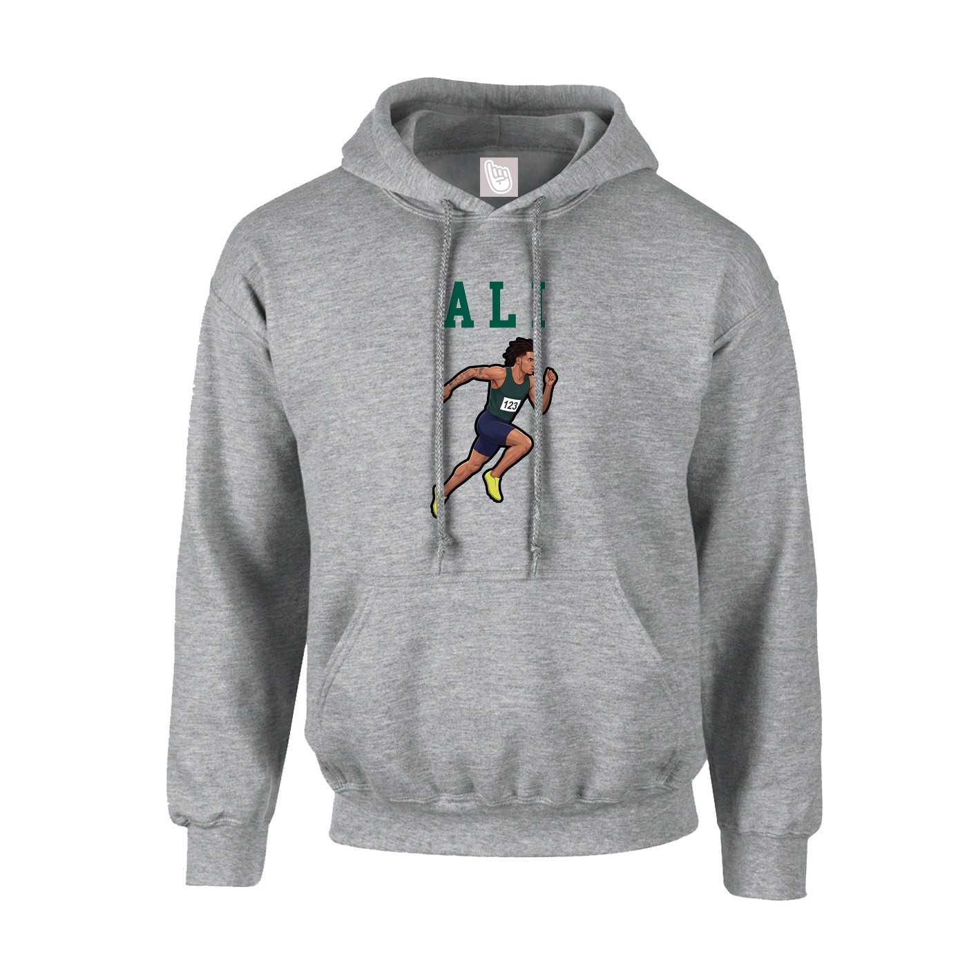 Hoodie — Shirsey in Grey