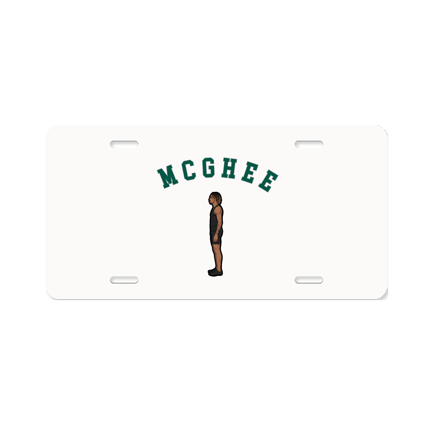 License Plate — Shirsey Arch in Classic