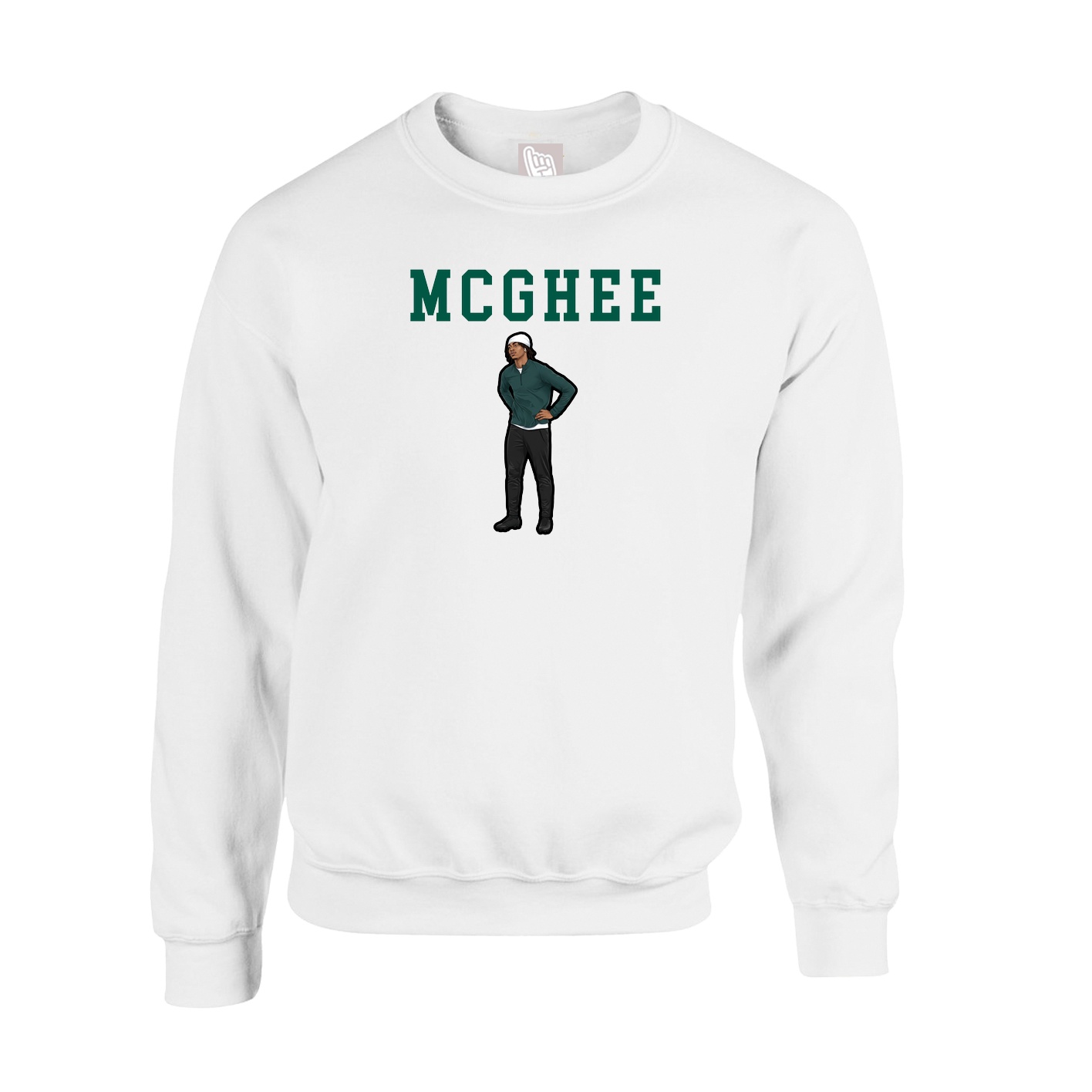 Fleece Crew — Shirsey in White