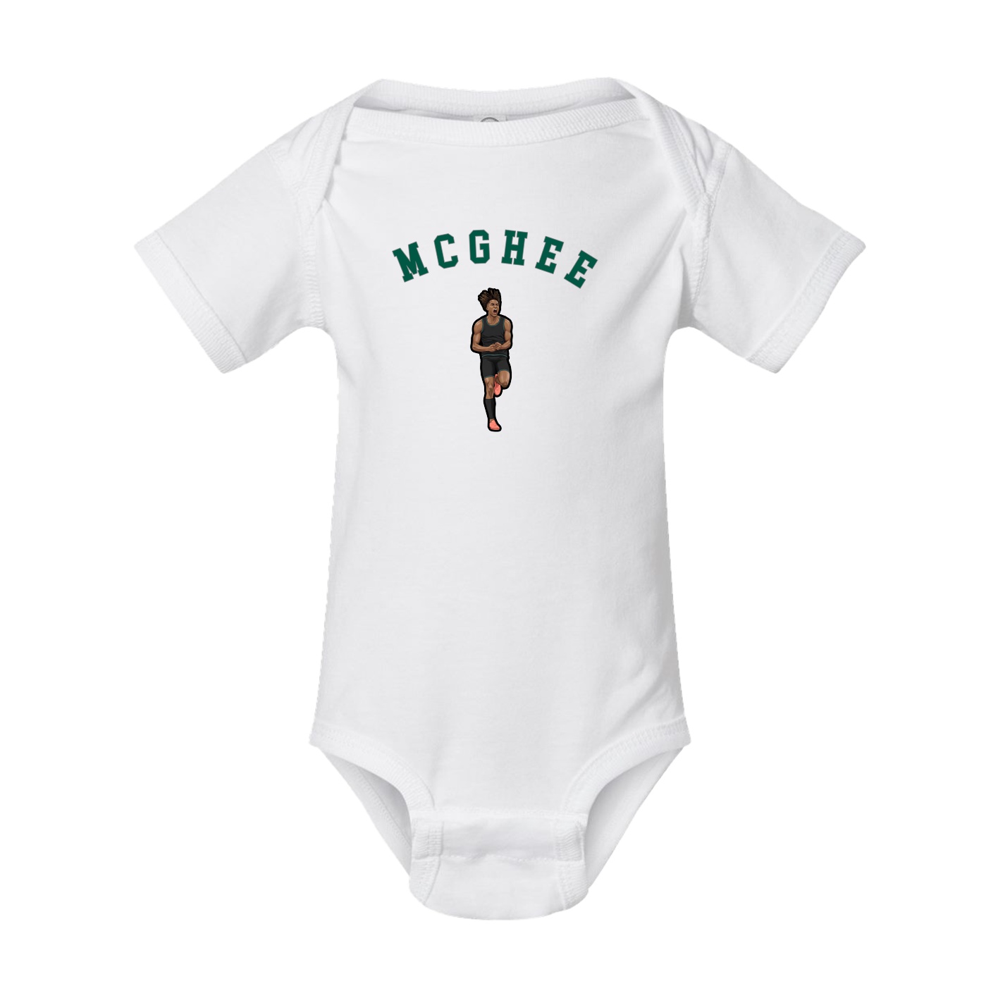Baby Onesie — Shirsey Arch in White